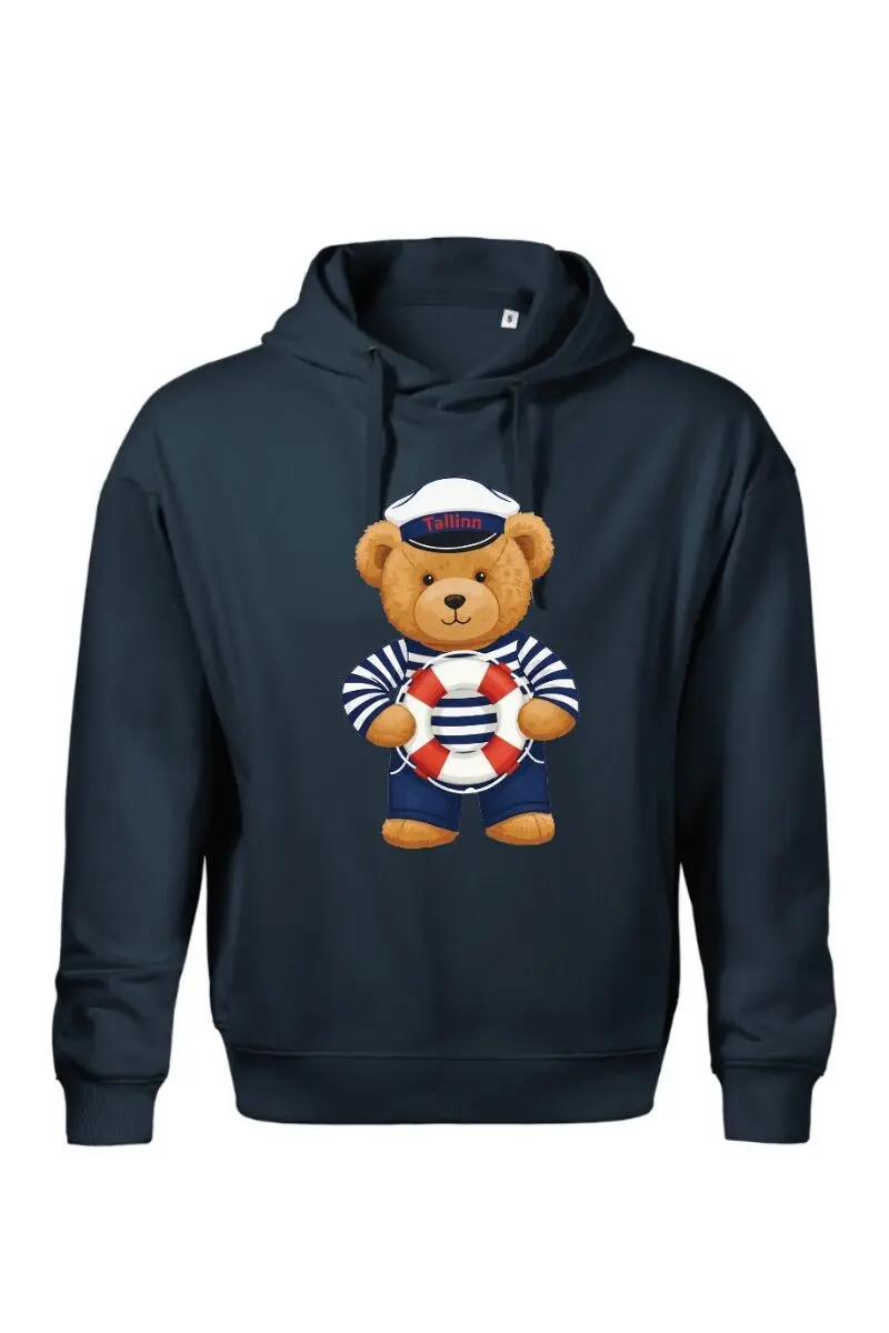 CAPTAIN BEAR dark blue hoodie