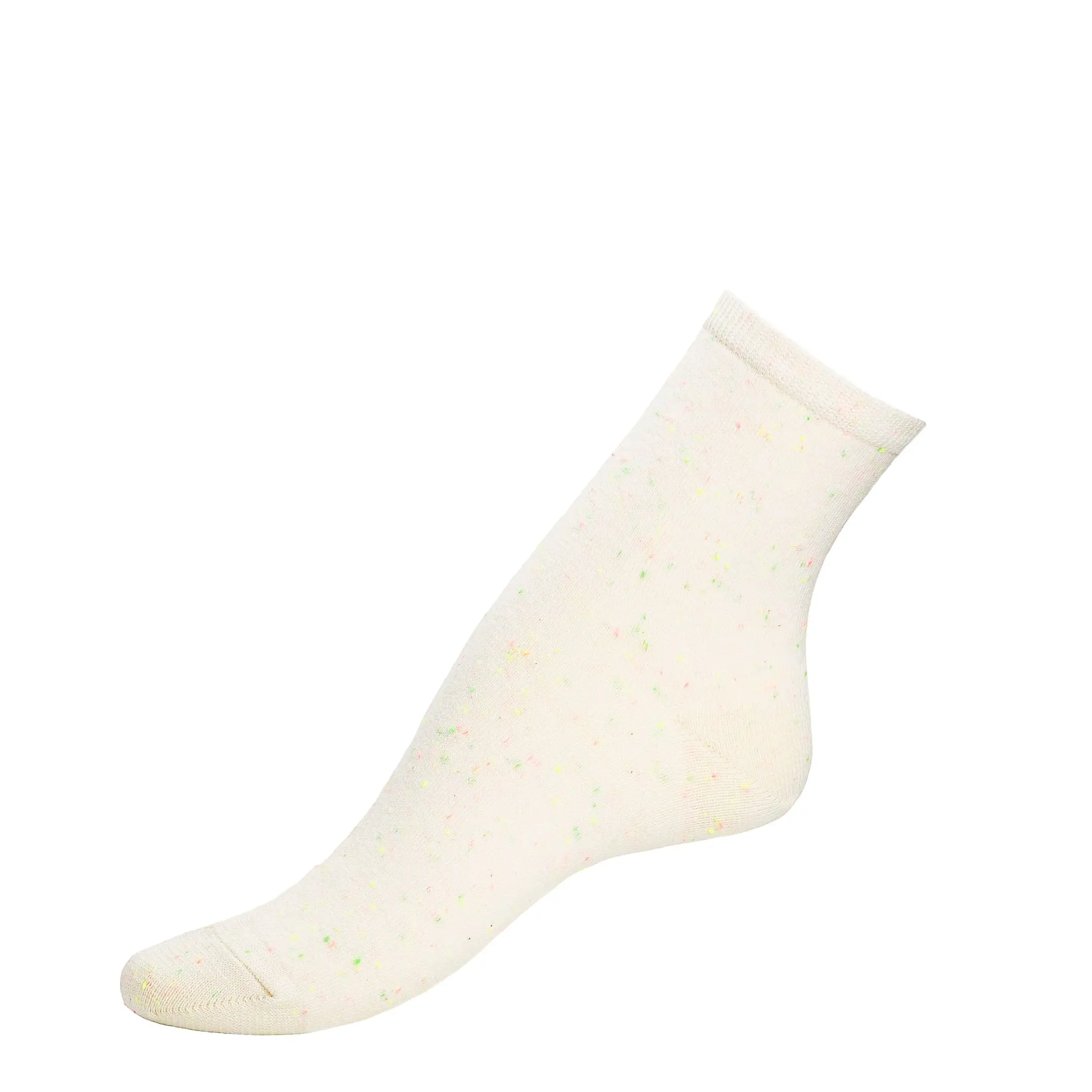 La mouchetée - chaussettes femme - coton écru