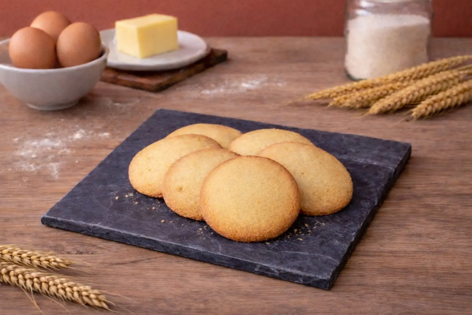 Buttery shortbread
