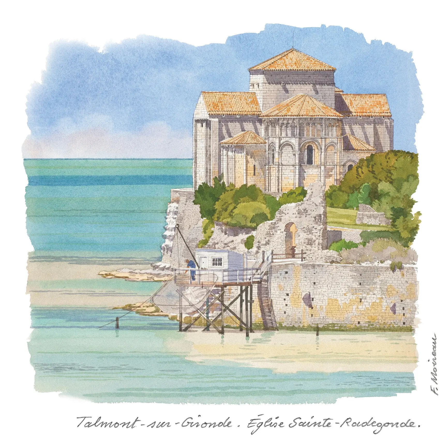 POSTCARDS CP17 TALMONT