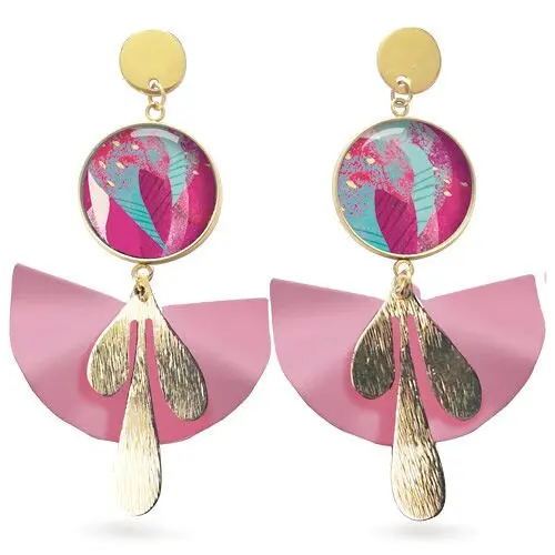 Ondine Feathers - Gold (chirurgischer Stahl*)