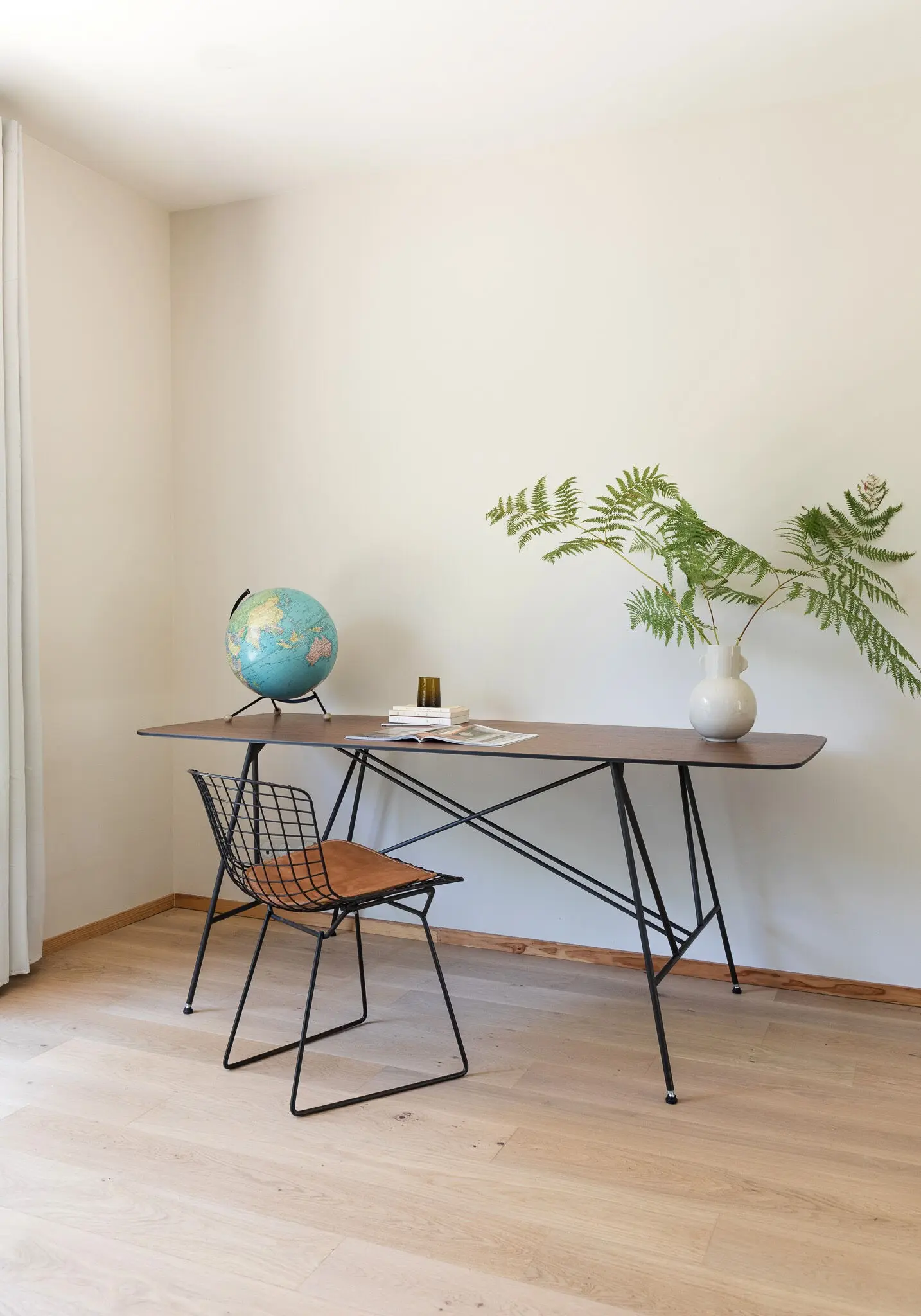 Bureau - Table Gustave en noyer 180X80 cm