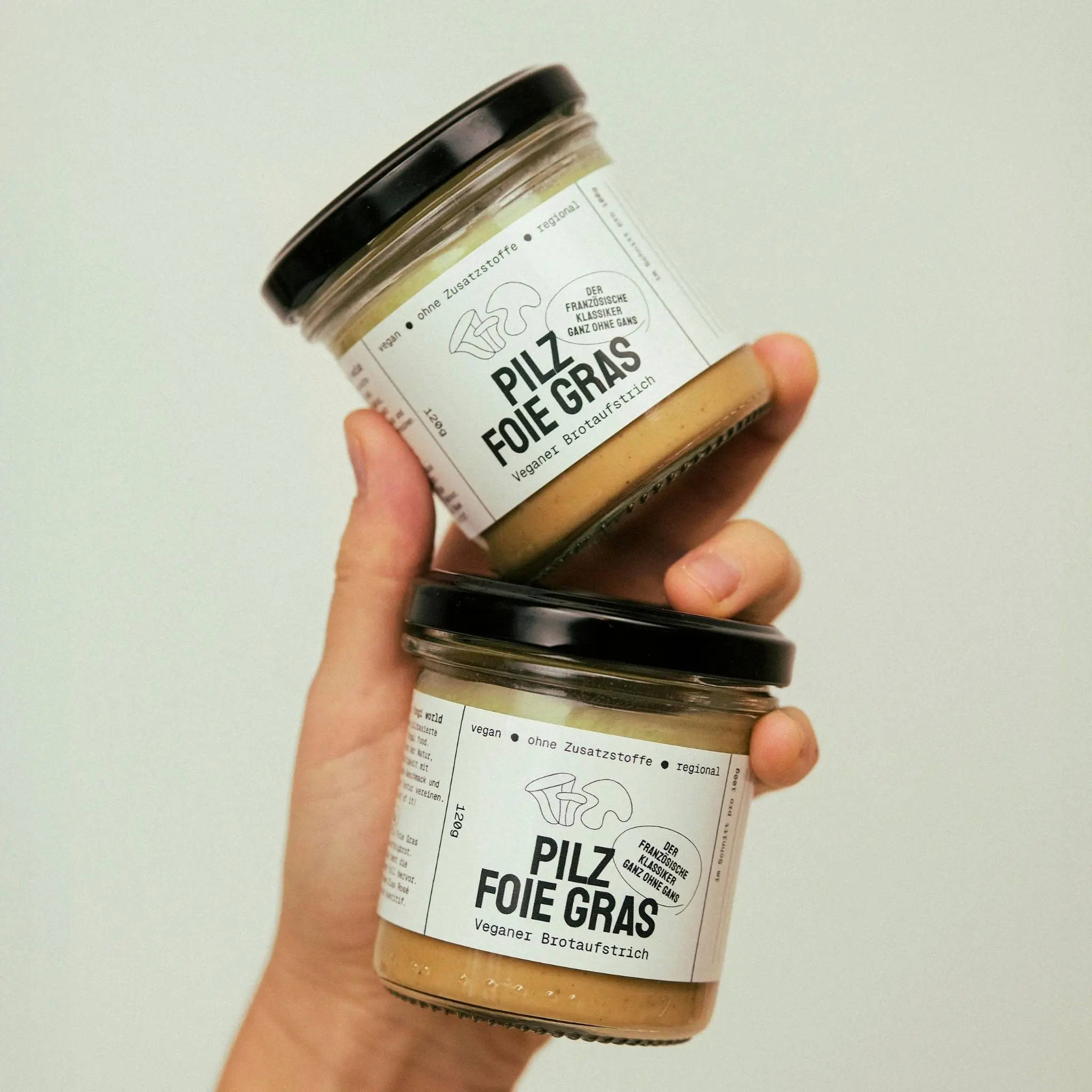 Foie gras de setas ecológico – Crema vegana con shiitake y anacardos
