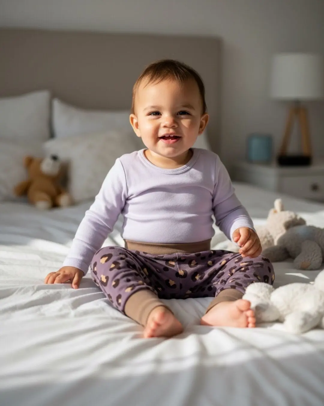 Esther verstellbare Baby-Haremshose, 3 Größen für Kinder von 3 Monaten bis 5 Jahren