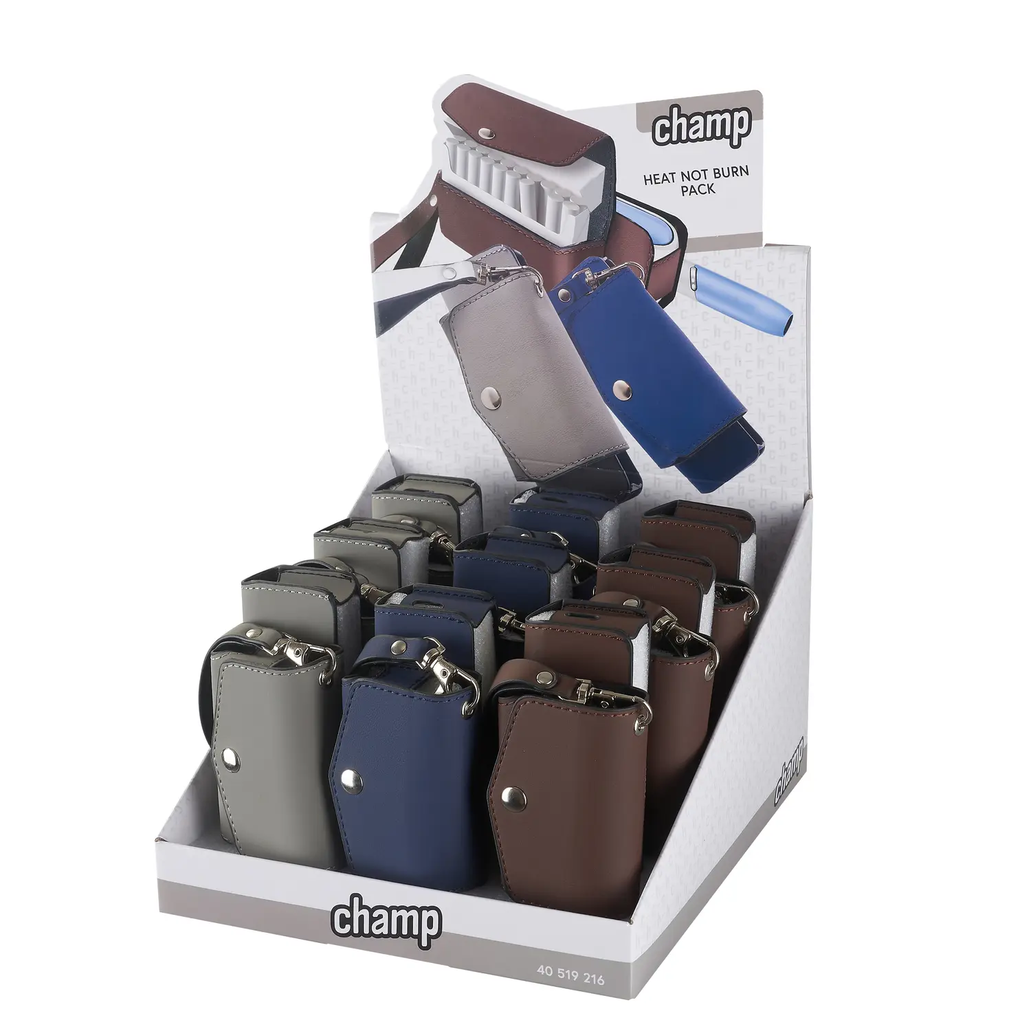 Heat Not Burn Pack - Grey, Blue, Brown