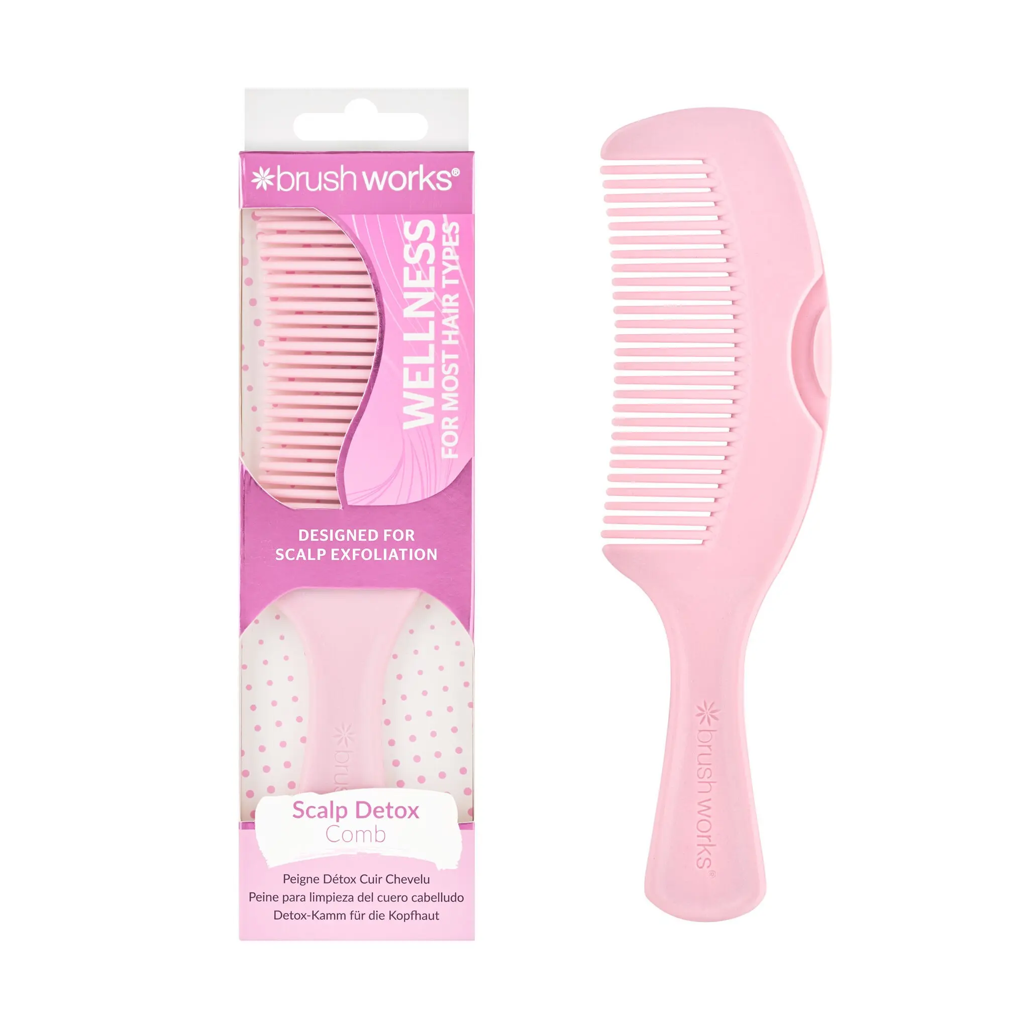 Brushworks Kopfhaut-Detox-Kamm