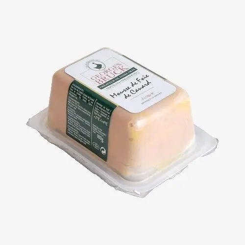 Duck liver mousse "heat-sealed tray" 180g