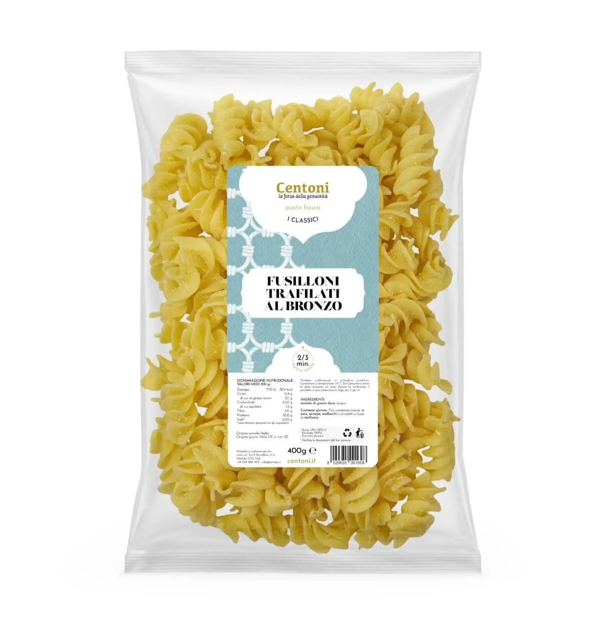 Fusilloni (pasta fresca) 400g (0,88 lb)