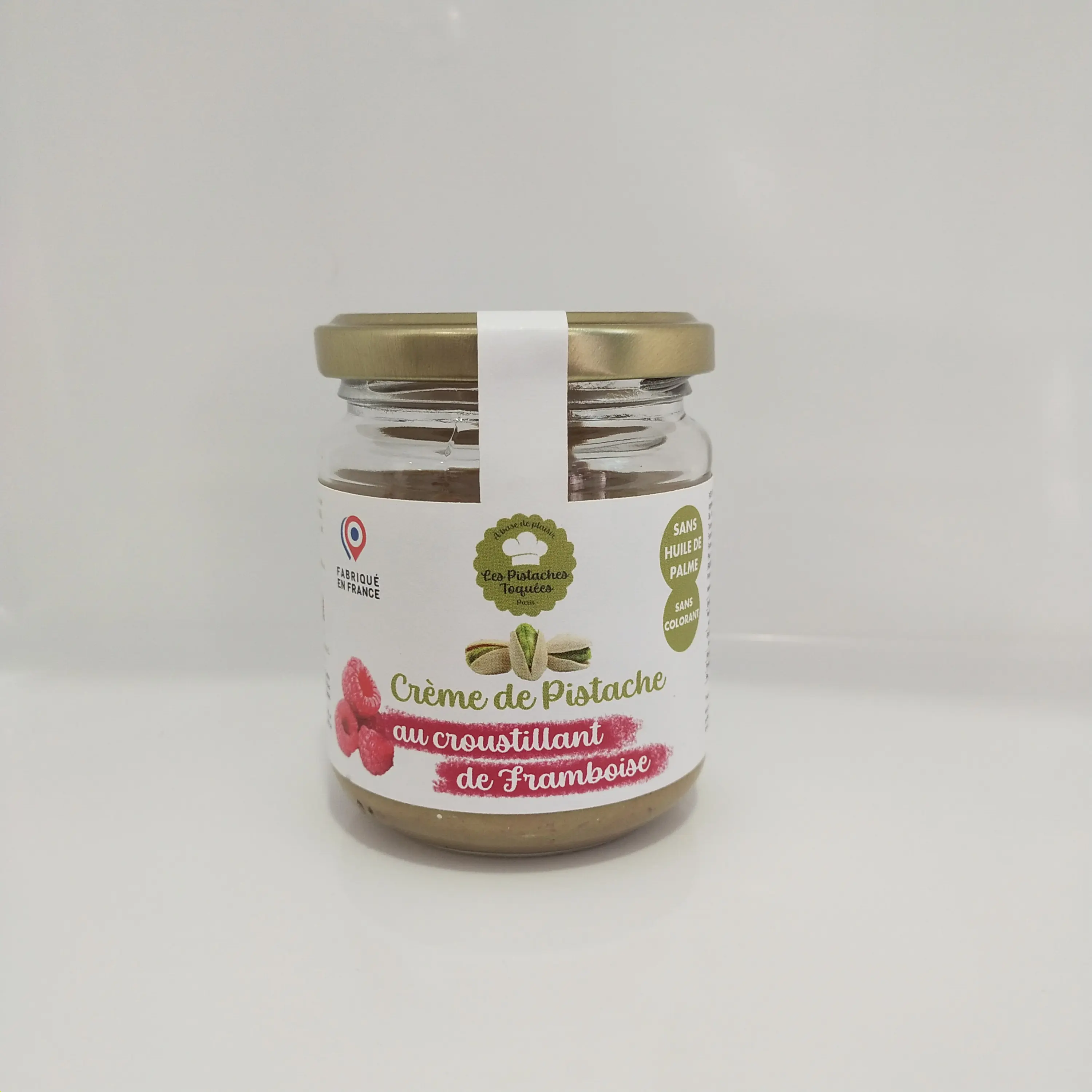 Pistachio Cream Spread with Raspberry Crunch 12 x 185g