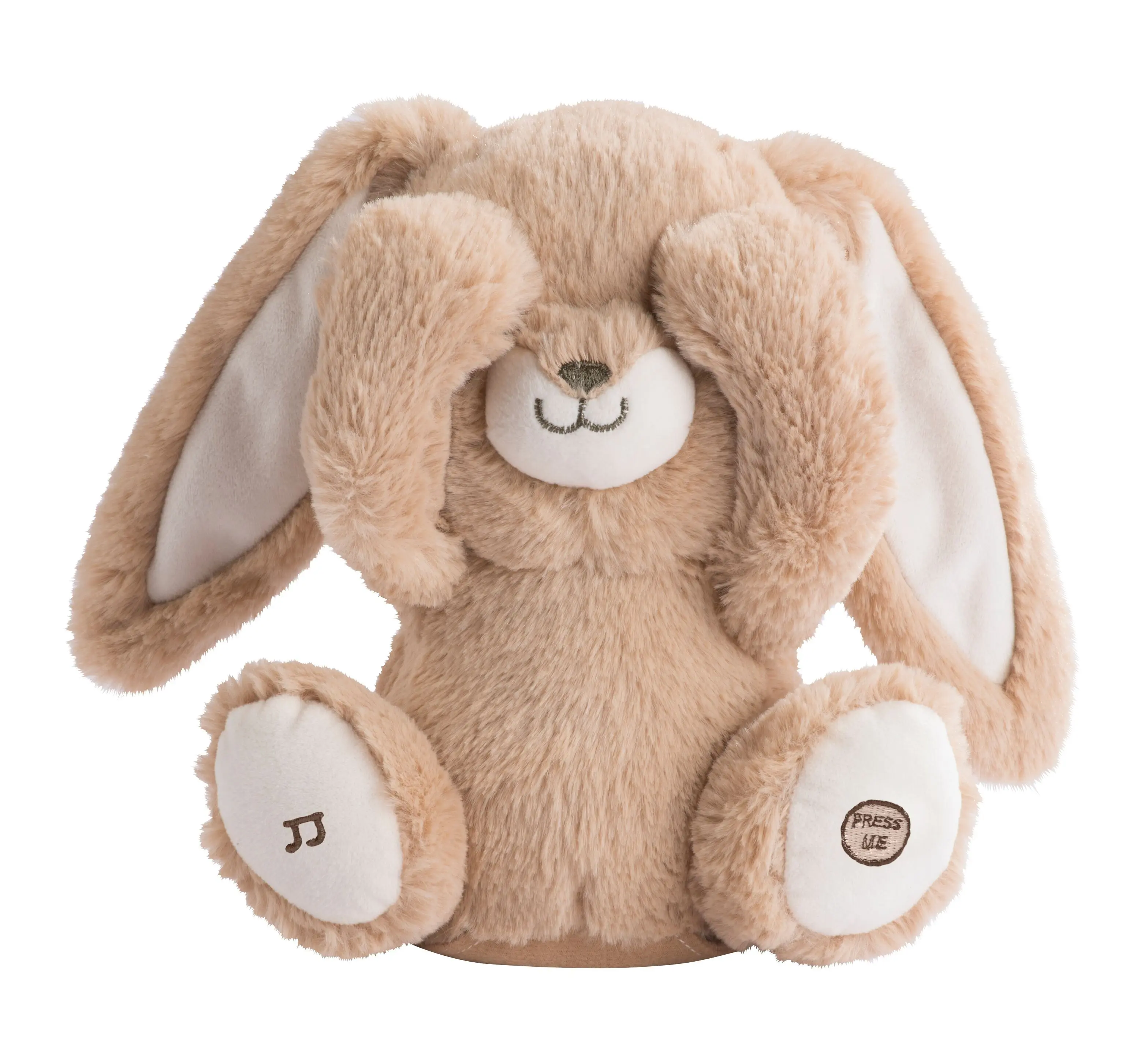 Justin Peek-a-Boo Plush Toy and Nursery Rhyme