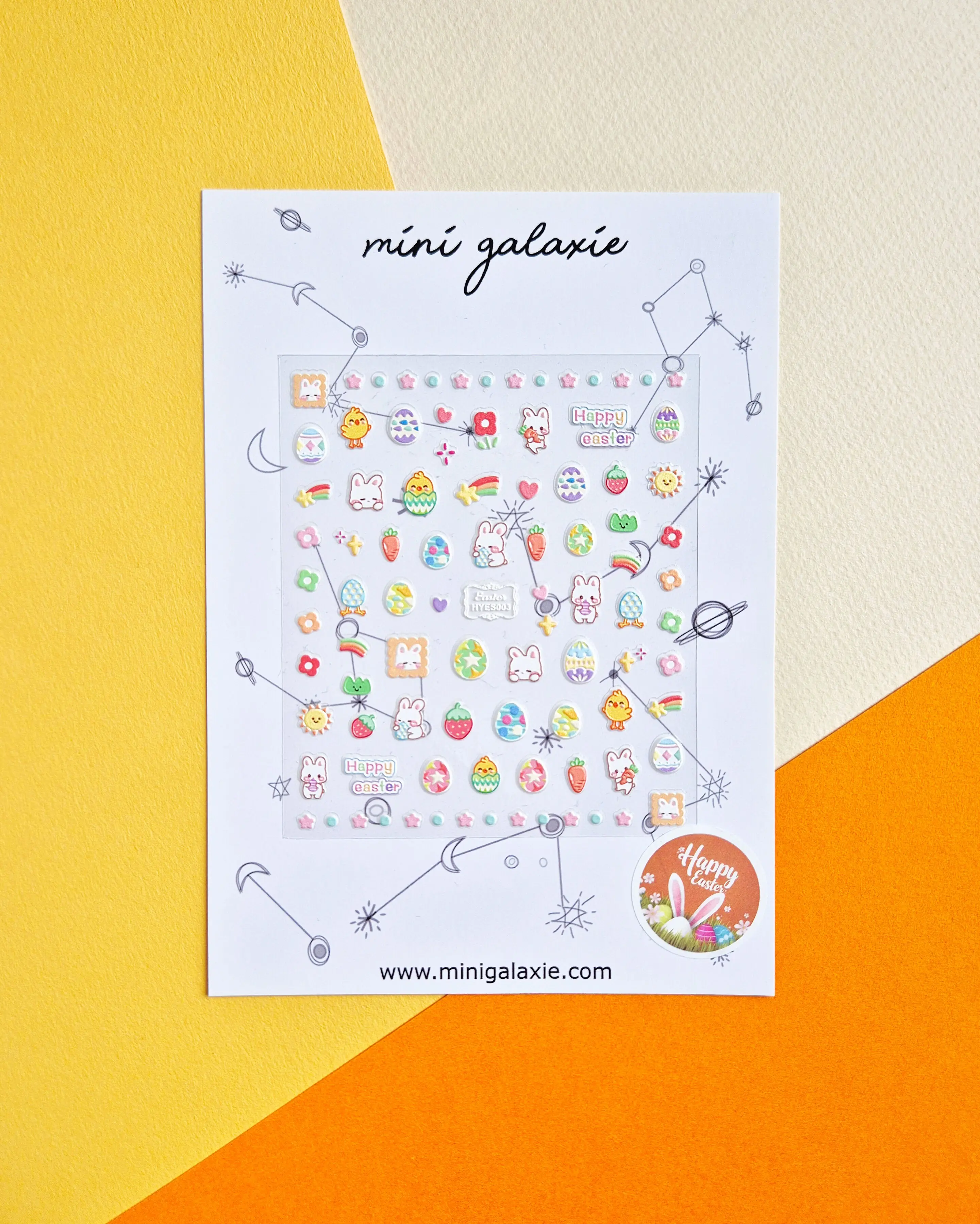 Nagelsticker für Kinder – Ostermotiv 🐰🐥