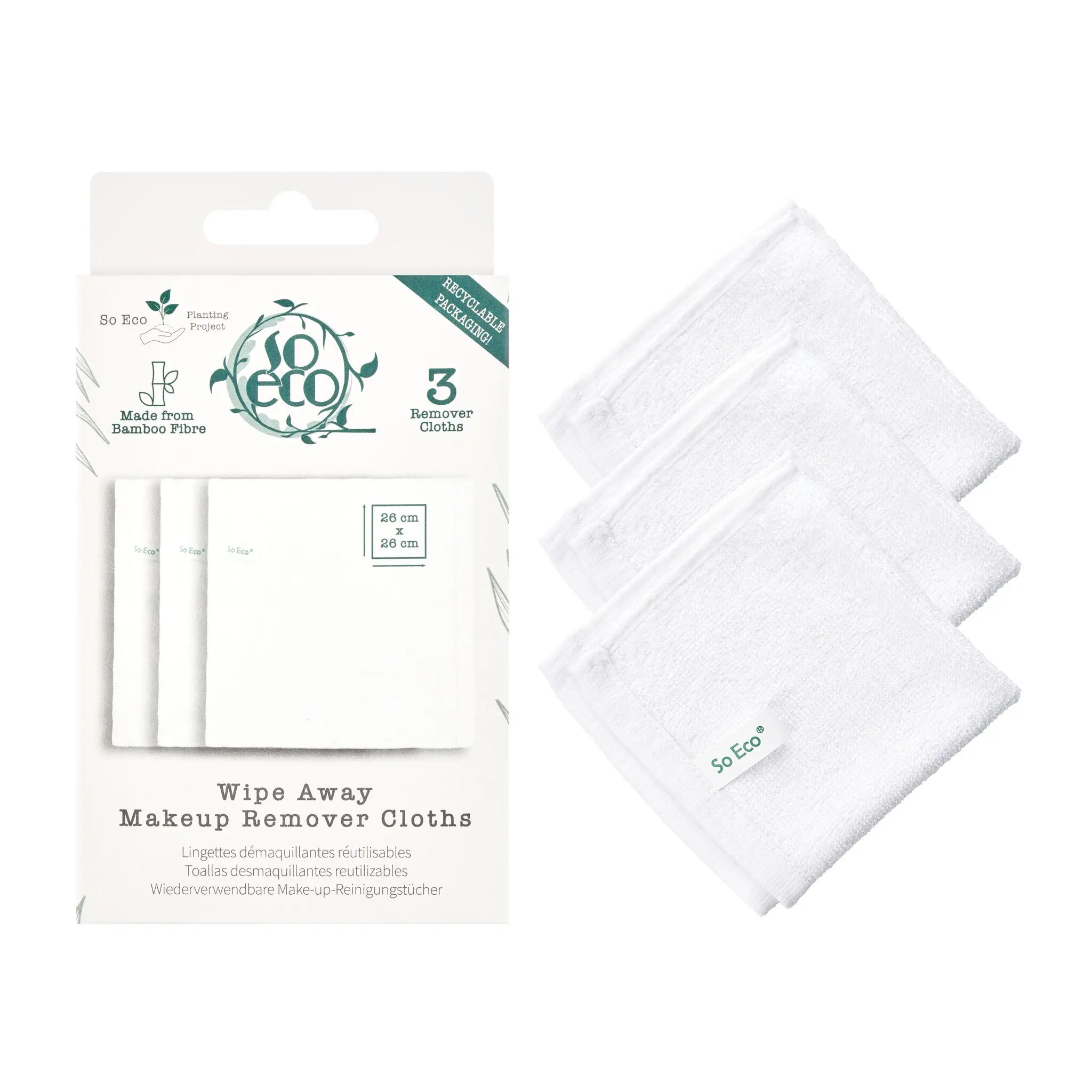 So Eco Abschminktücher – 3er-Pack
