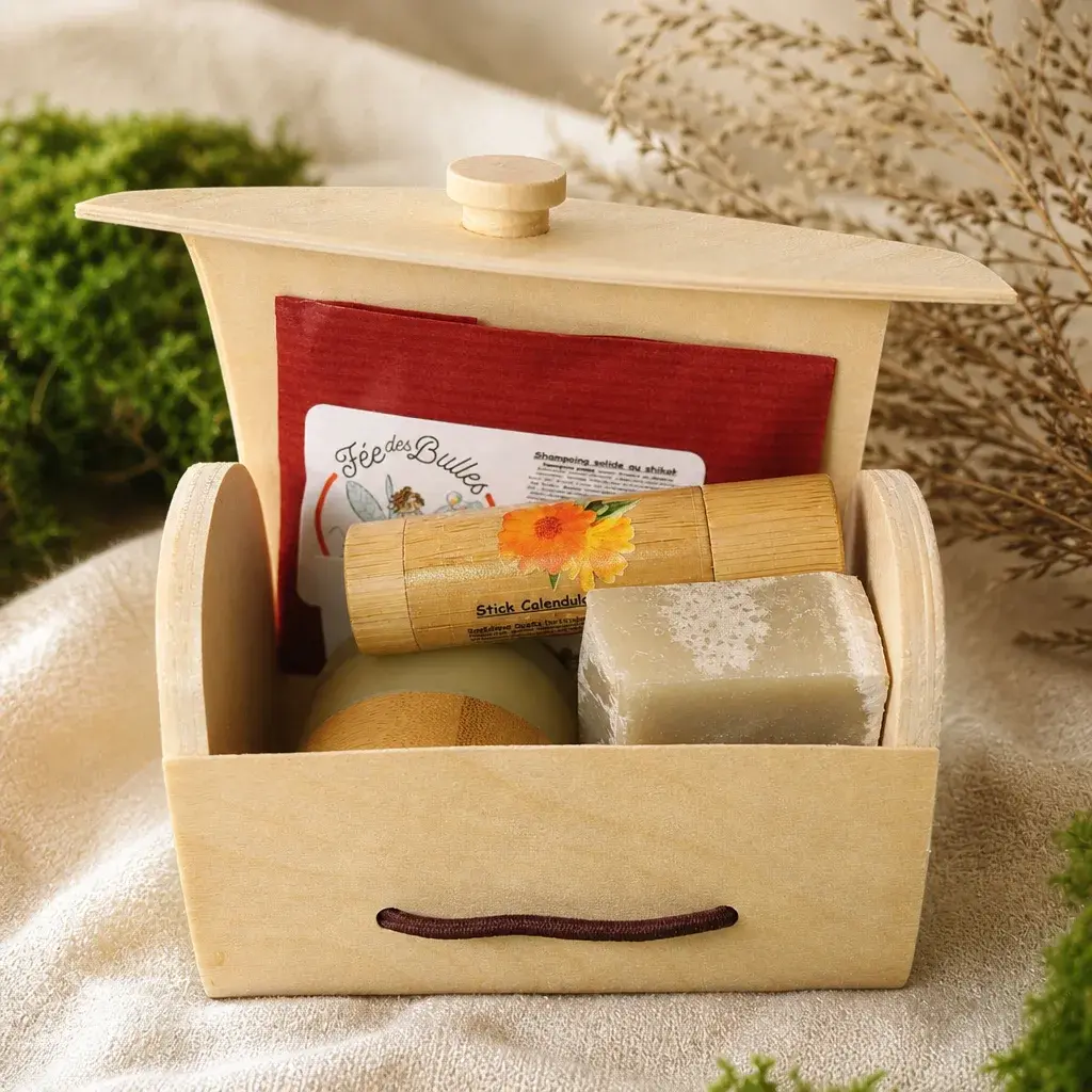Set de regalo para amantes de la naturaleza y del senderismo.