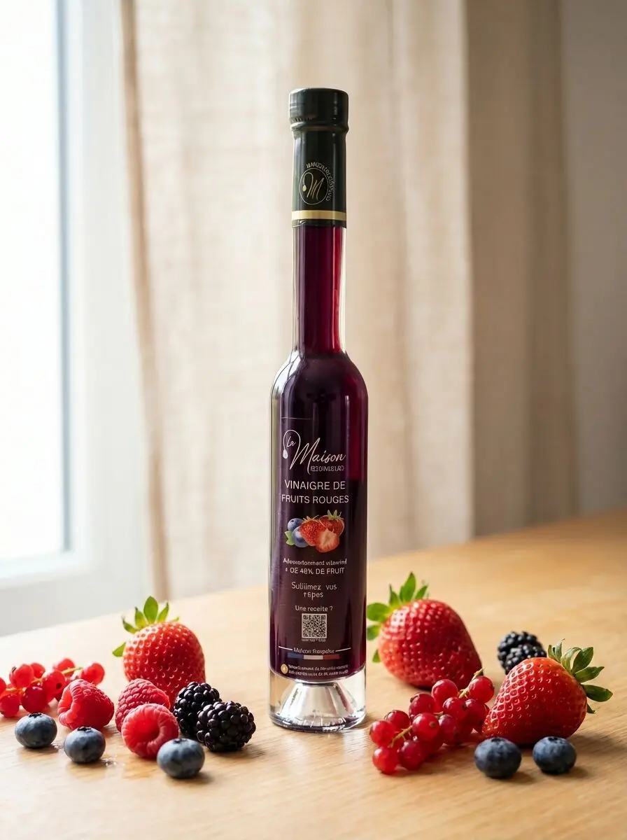 Vinaigre de fruits rouges