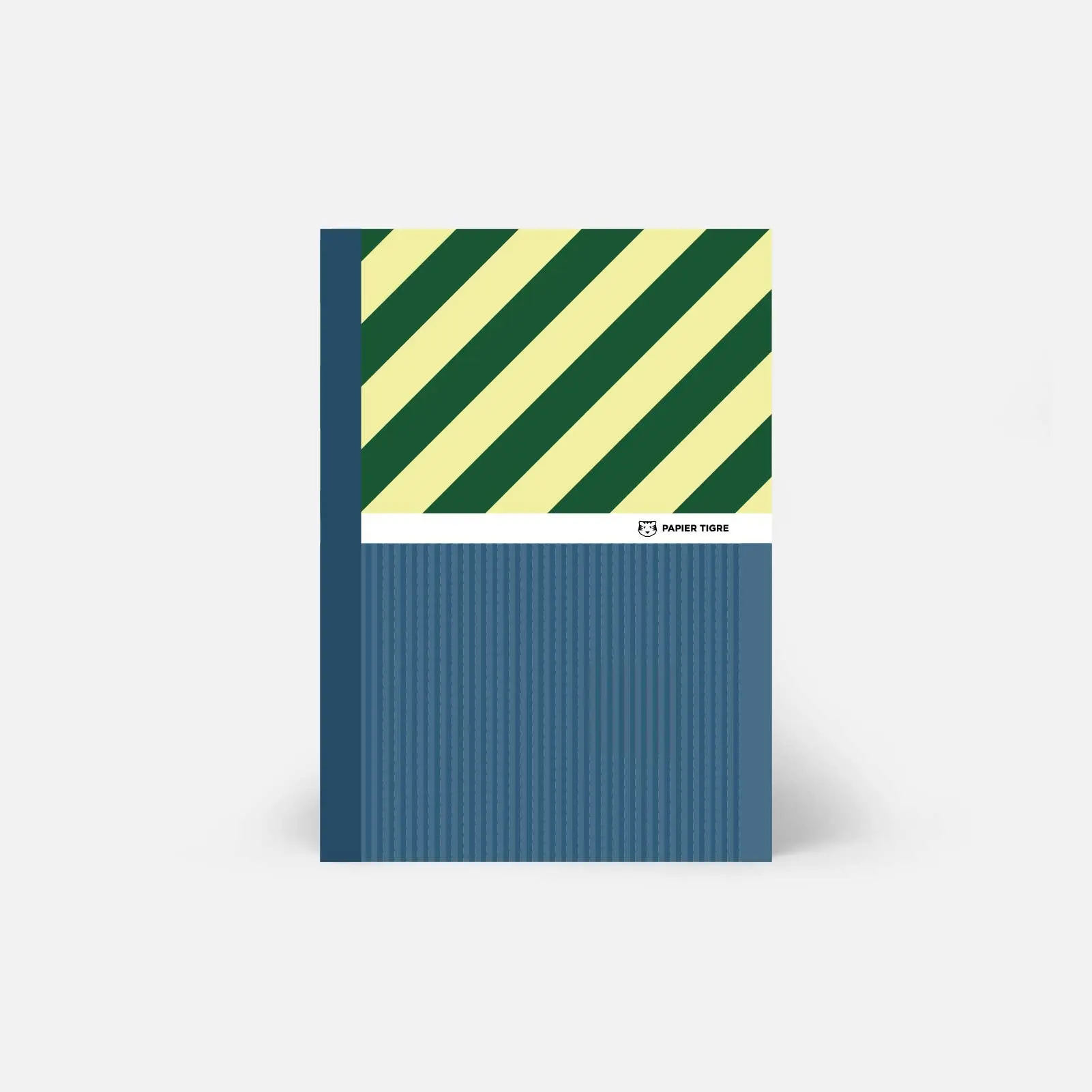 A5 stapled notebook - Atlantic mix