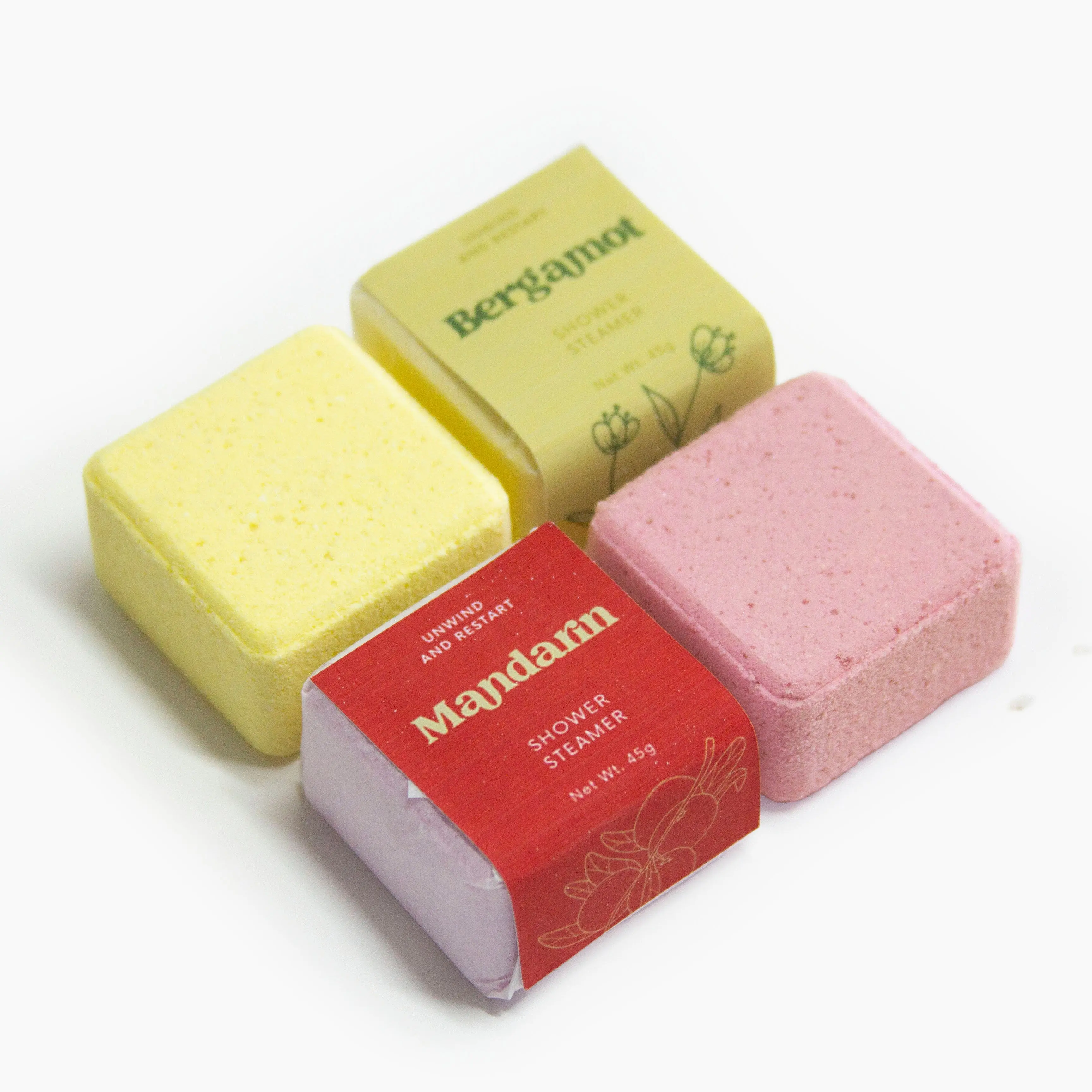 Shower Steamers BULK 45g | BERGAMOT | MANDARIN