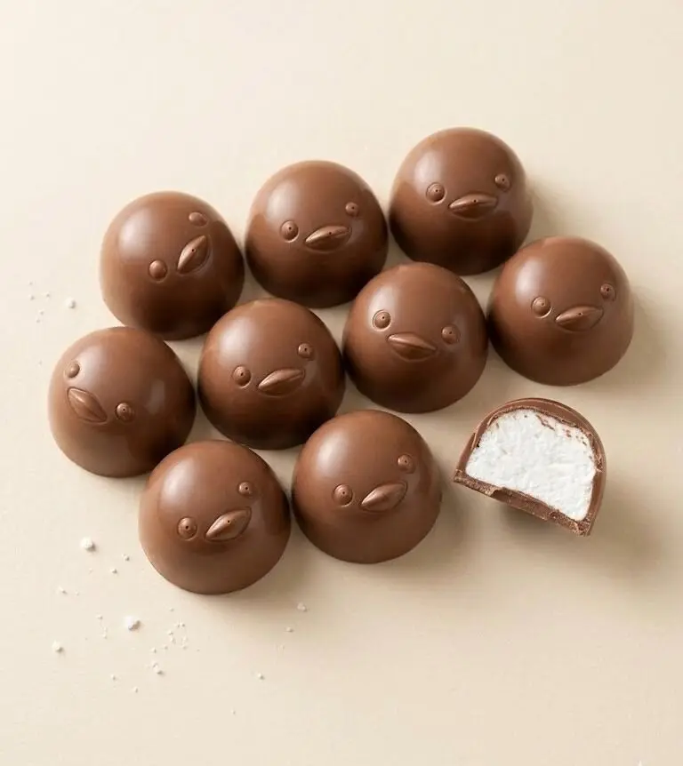Marshmallow-Küken - Schokolade