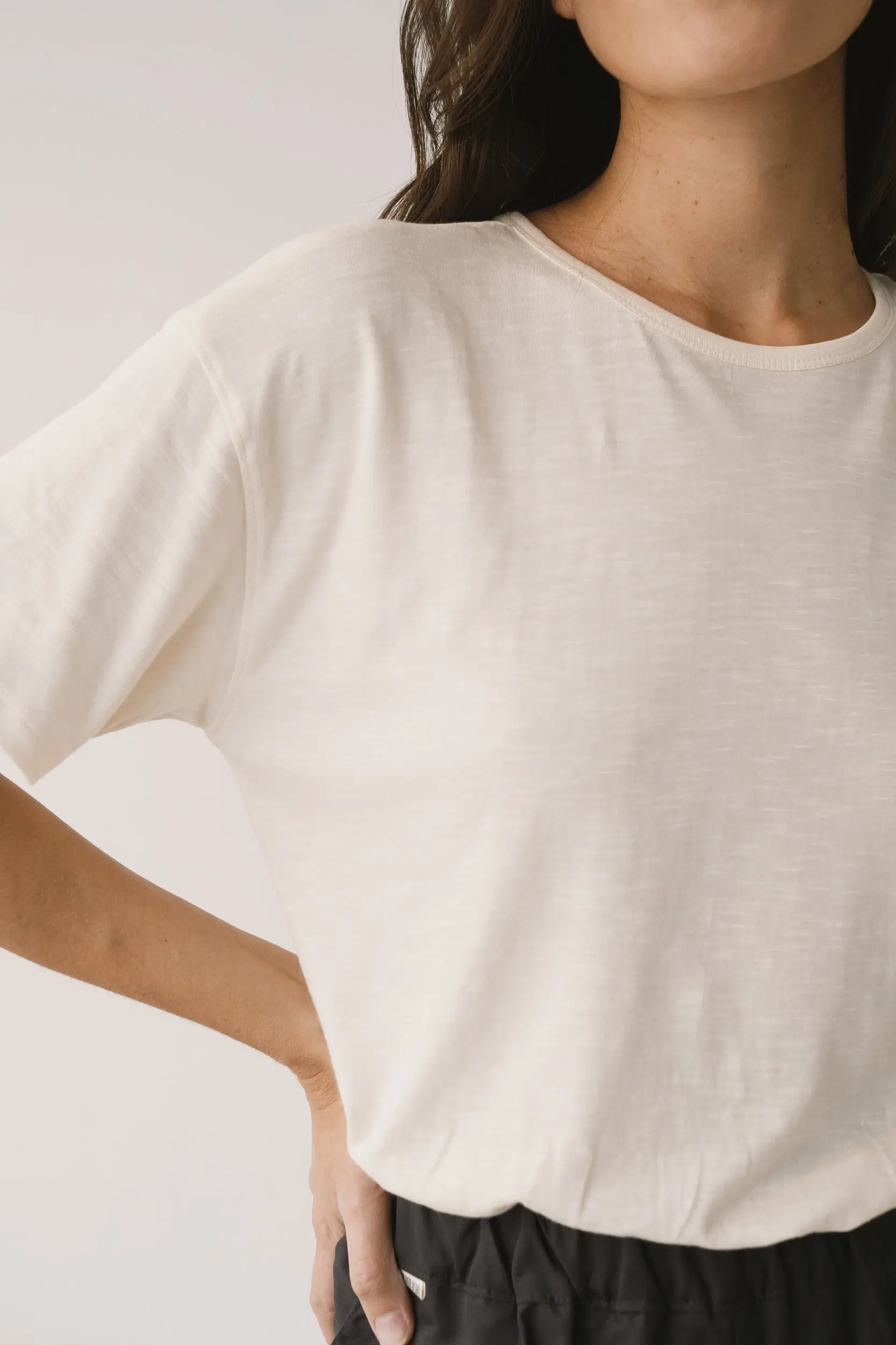 White Amber classic Tee
