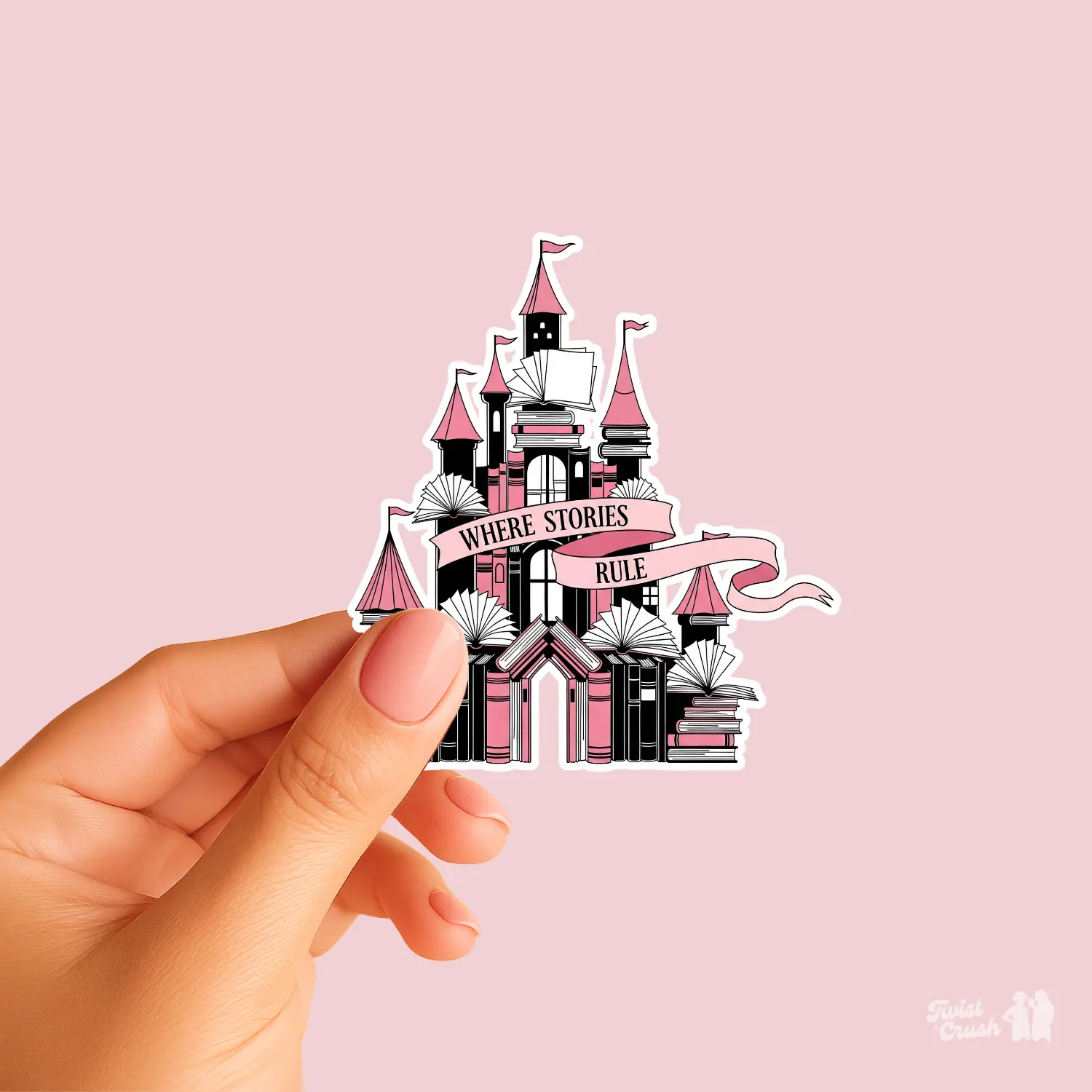 Sticker - Where stories rule