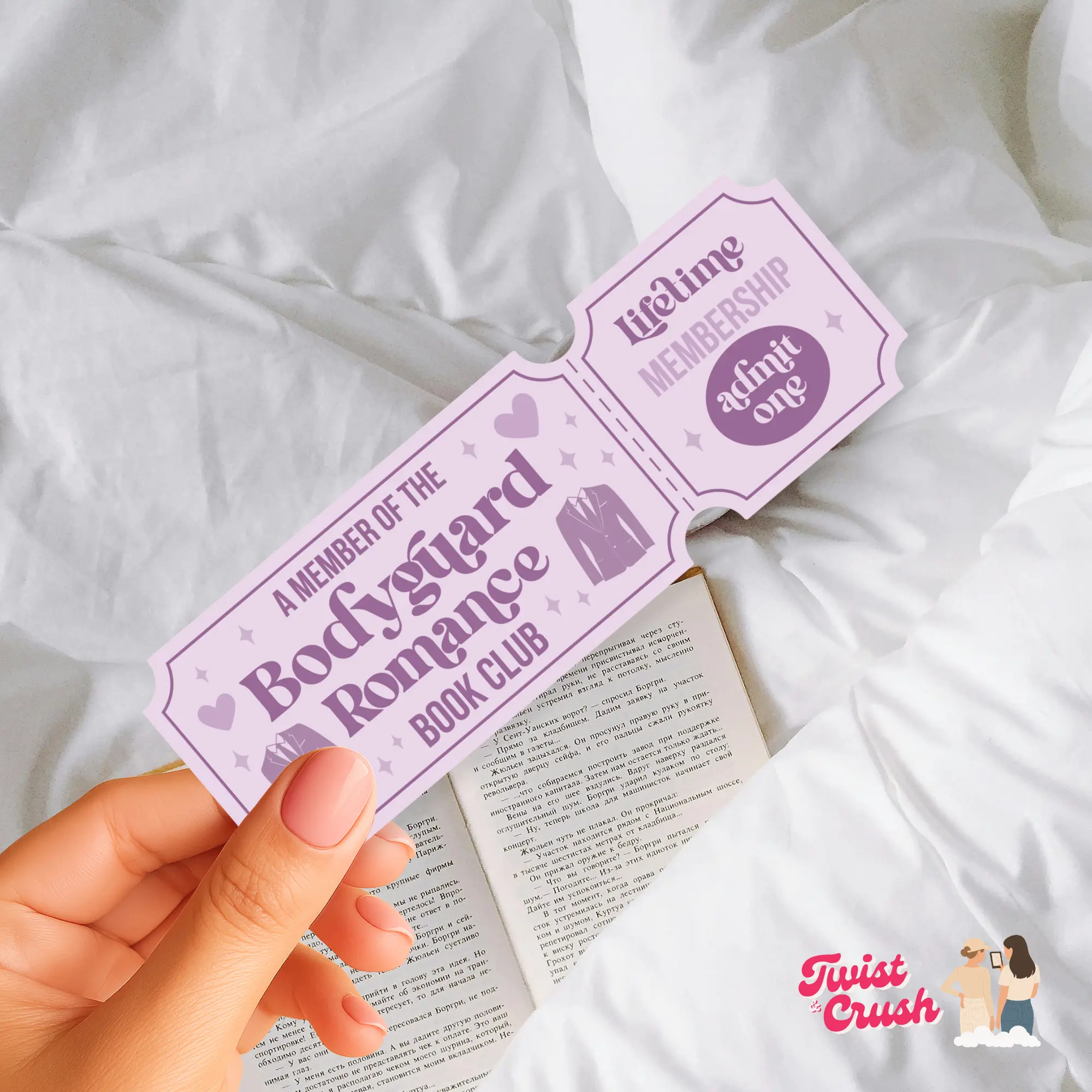 Bodygard romance - Bookmark
