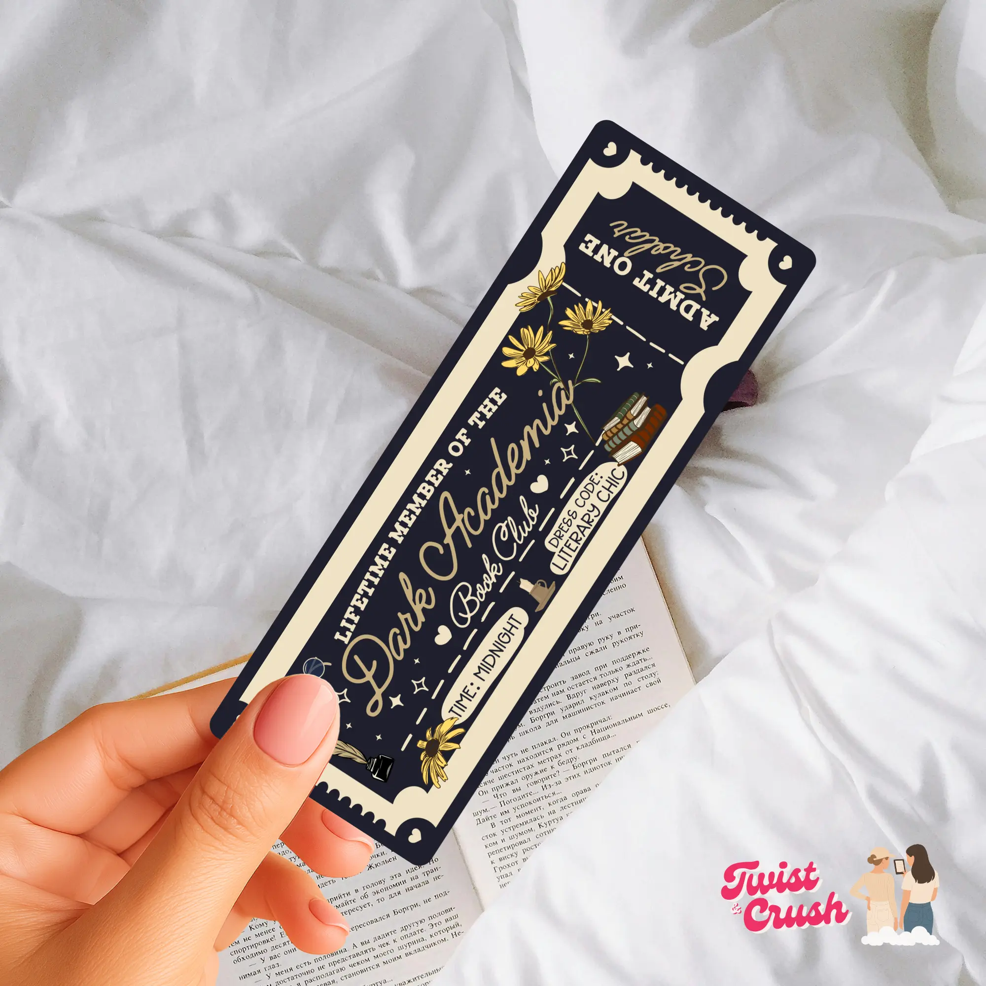 Dark Academia - Bookmark