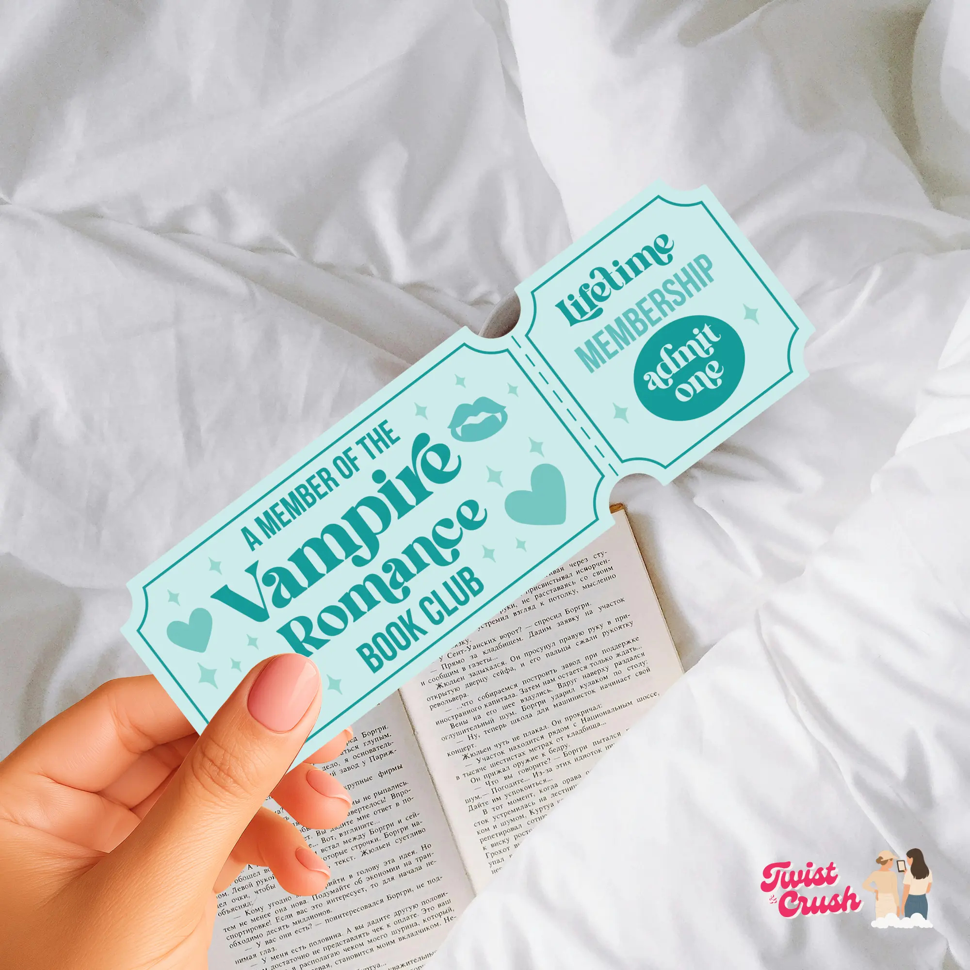 Vampire romance - Bookmark