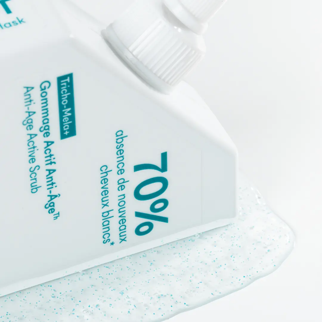 Aktives Anti-Aging-Peeling – Vorbeugung von grauen Haaren