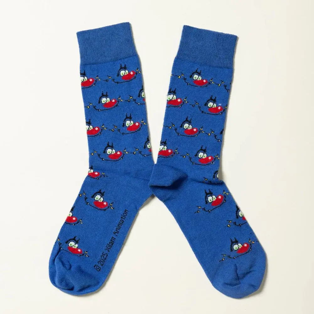 Oggy and the Cockroaches Socks - Oggy Allover
