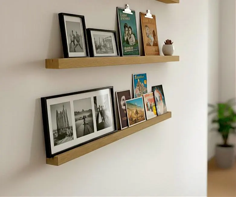Images - Fotoleist aus naturalessenen Eichenholz, verschiedene formate Wandboard for Bilder