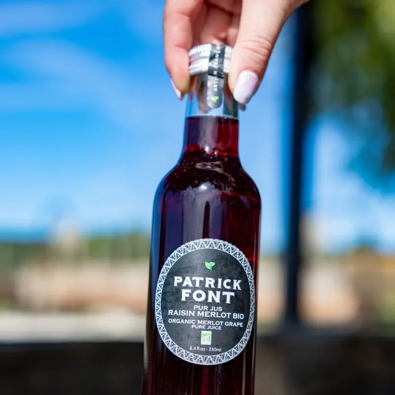 Pure Red Merlot Grape Juice ORGANIC - 25 cl