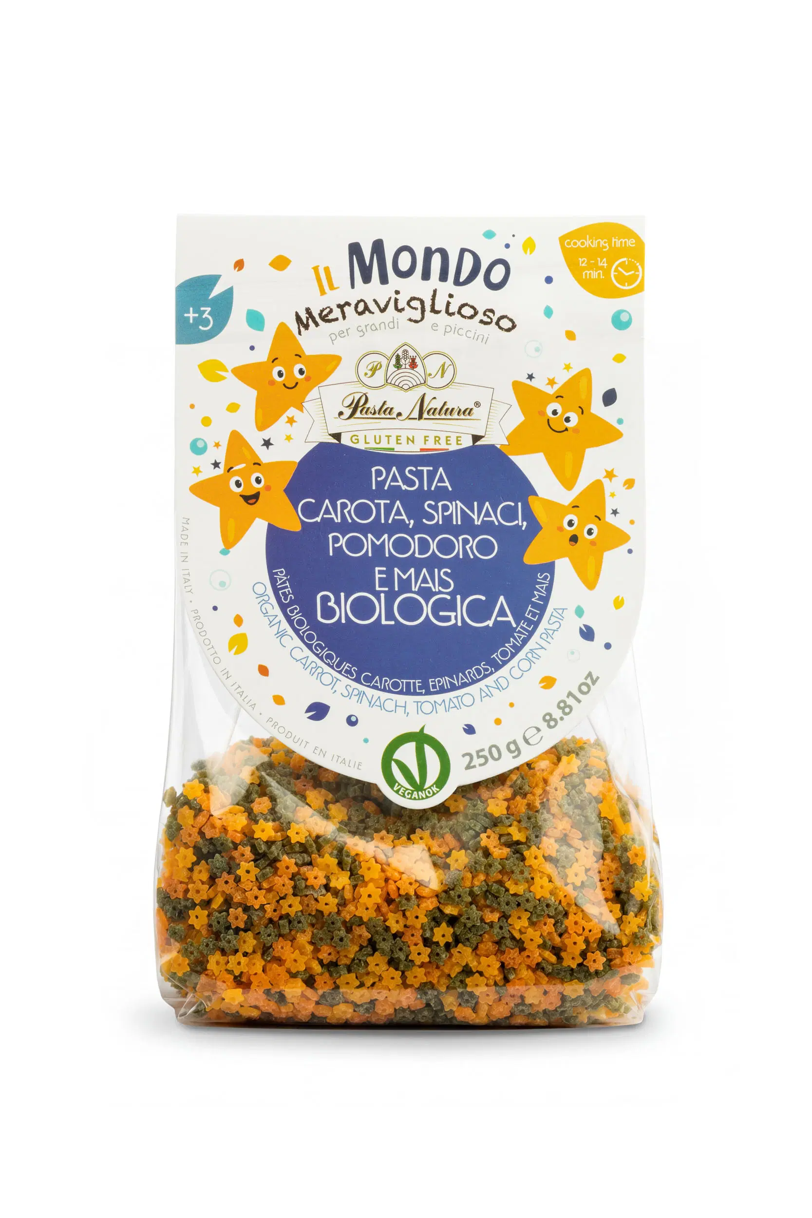 Pasta per bambini - Bio, Gluten Free, Stelline