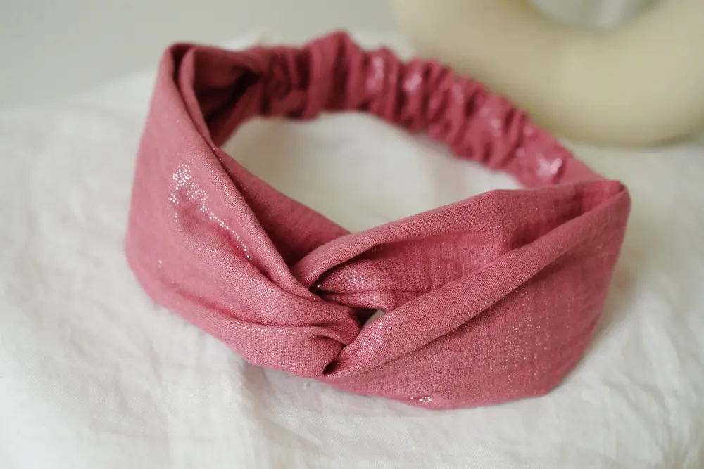 Funkelndes rosa Aélia-Haarband