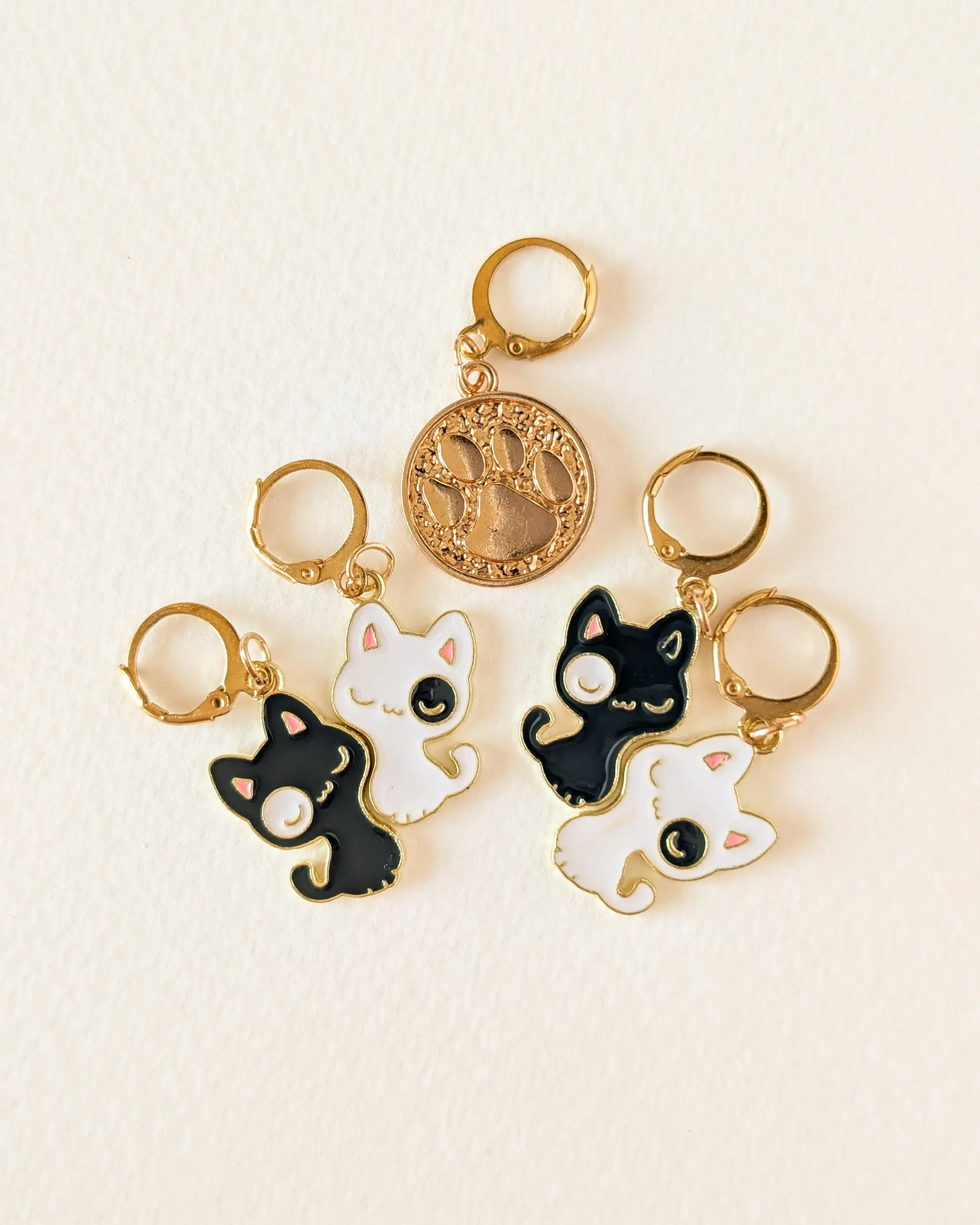 Happy Cats - Removable Marker Rings