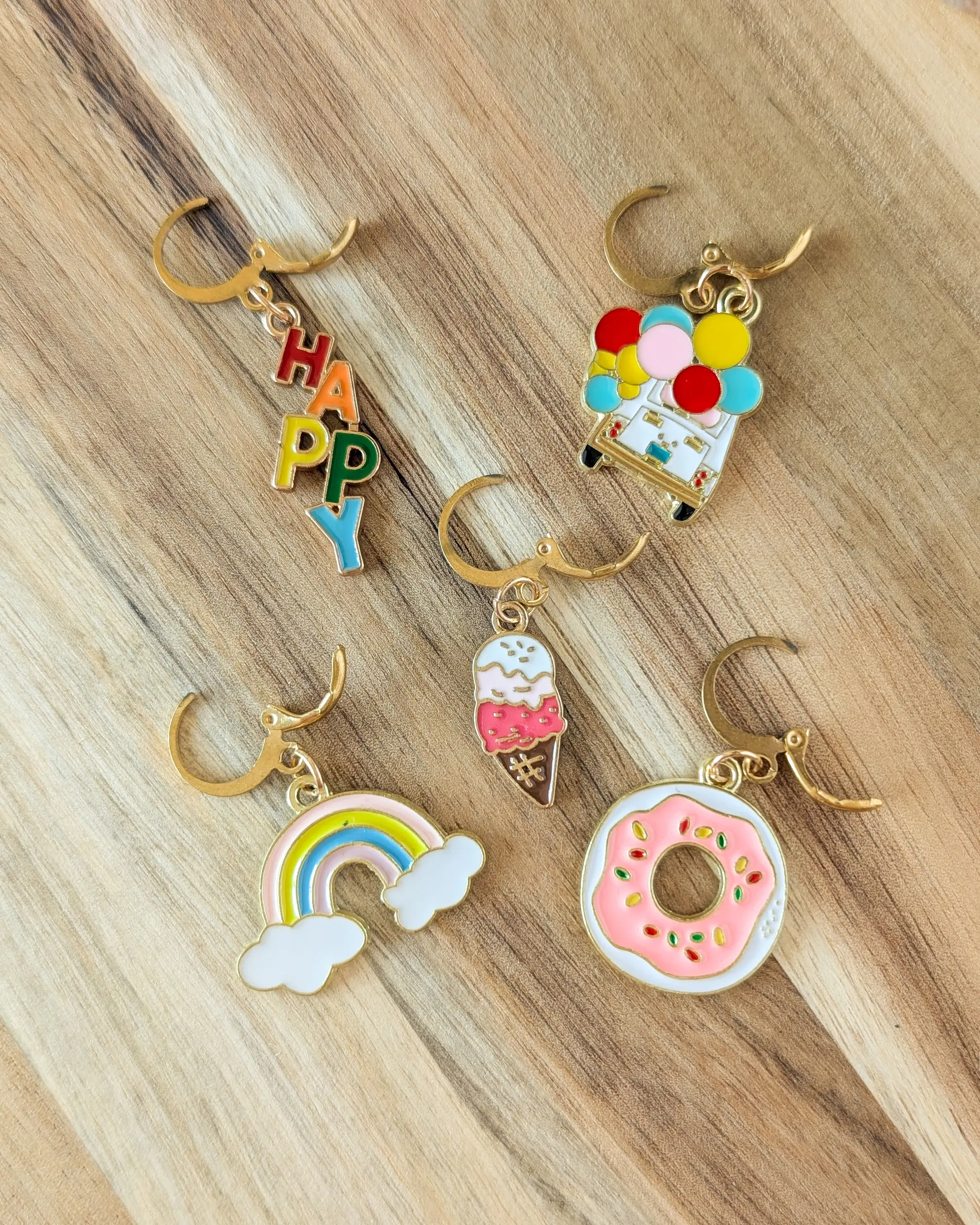 Happy - Removable Marker Rings