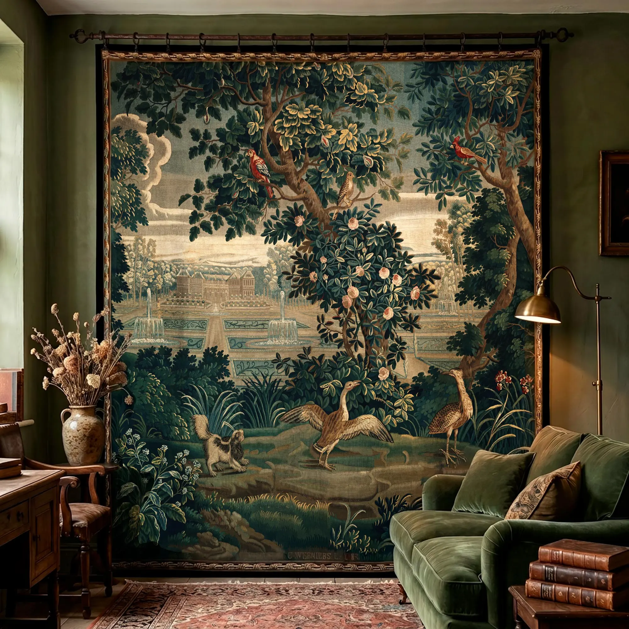 Arazzo da parete Verdure Chateau Garden | TRE008