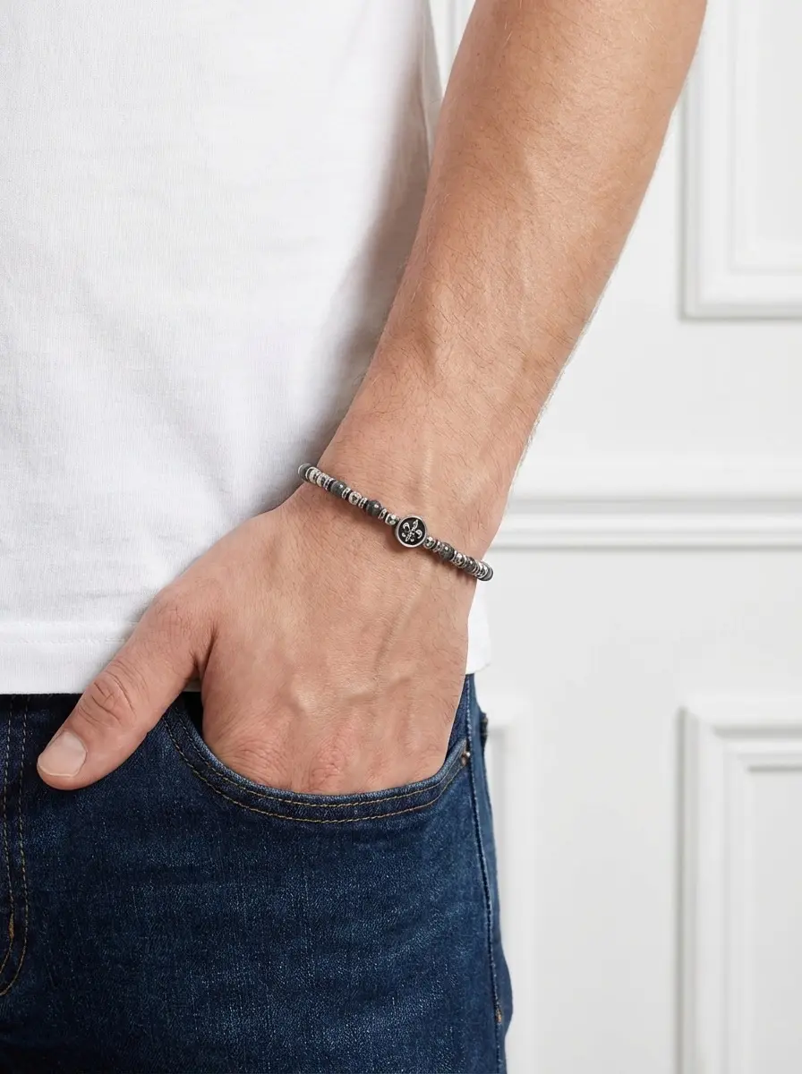 Bracelet HOMME en acier inoxydable 324OP042AQ