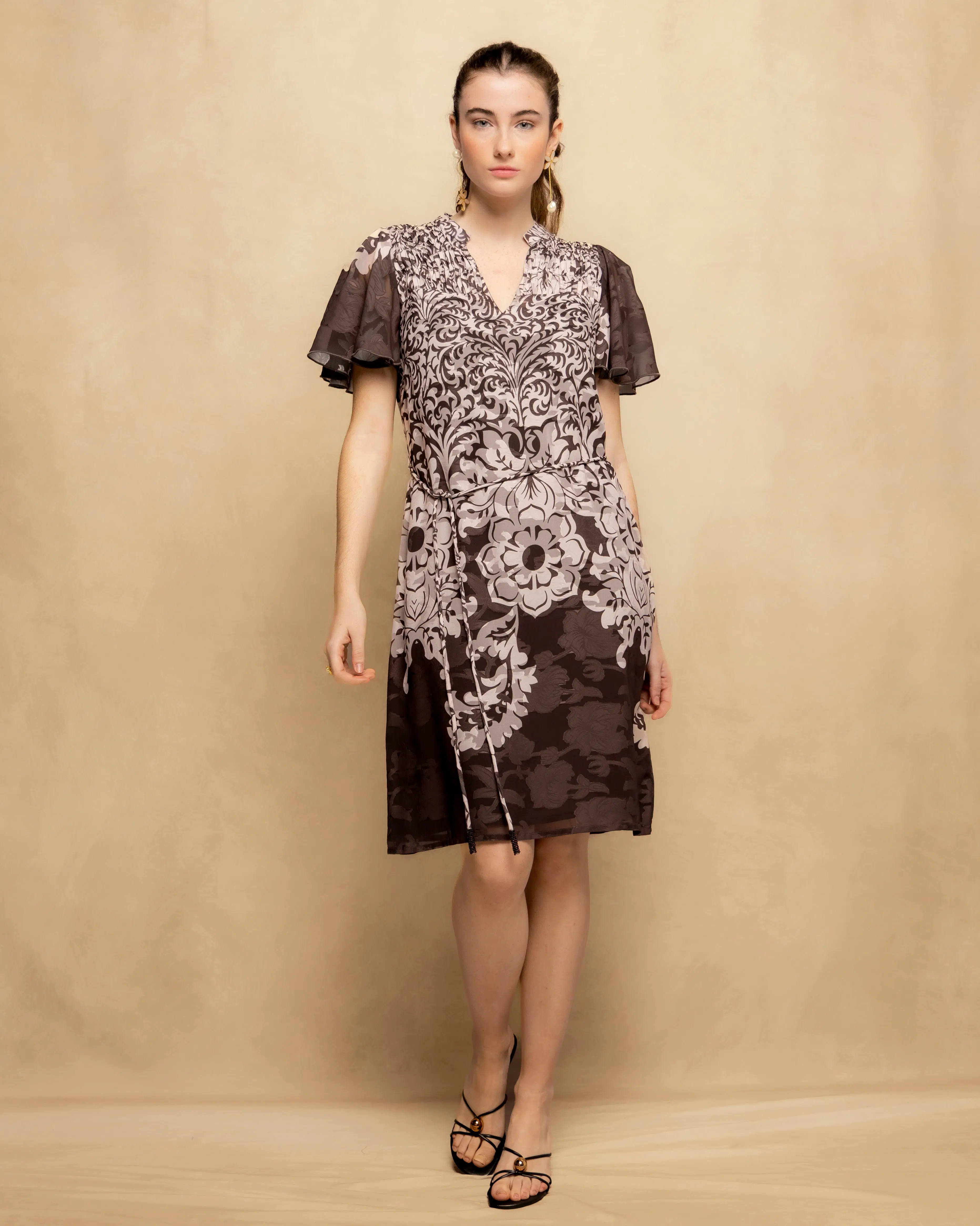 Vestido Corto Vaporoso Naya