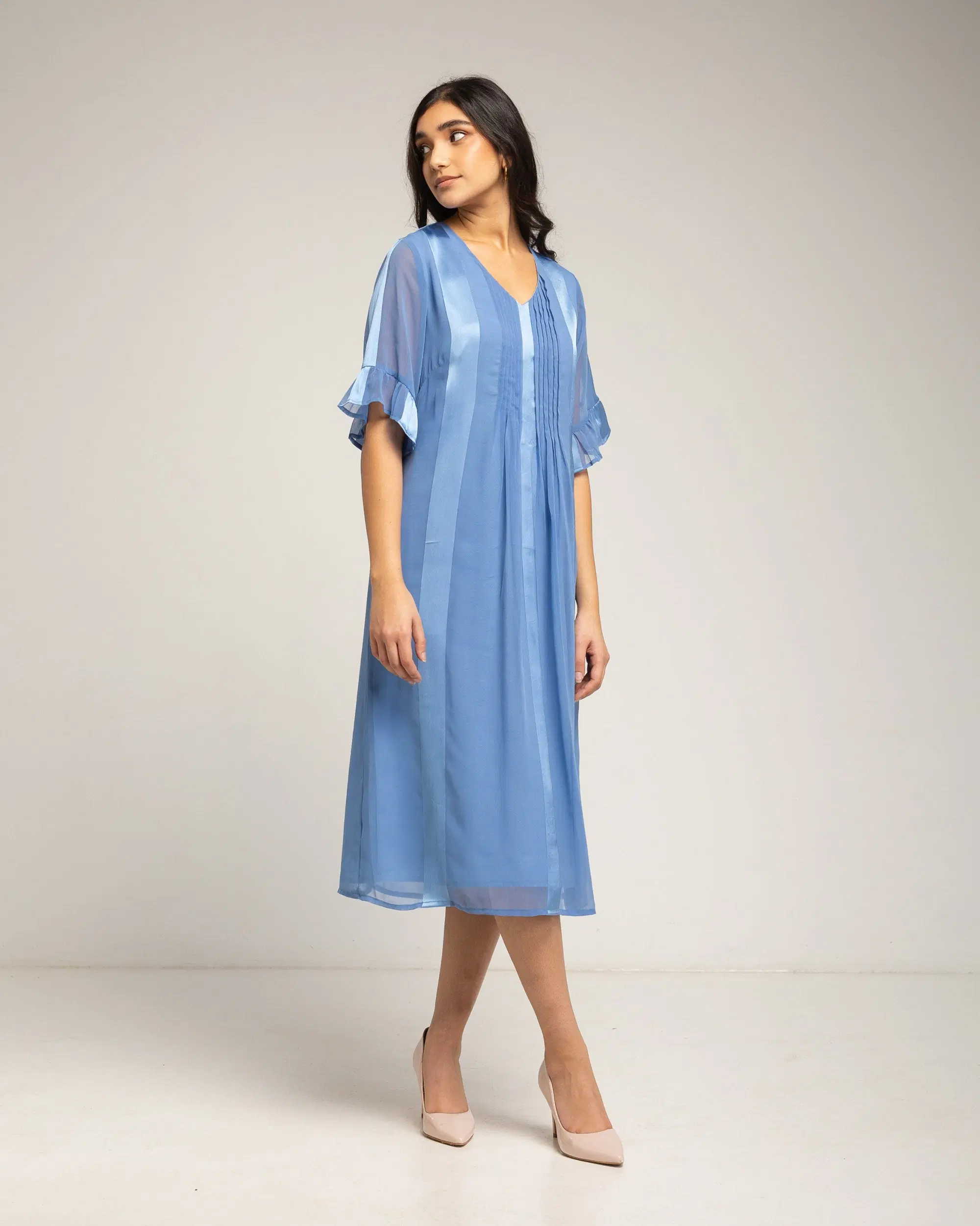 Vestido Midi Recto Sena