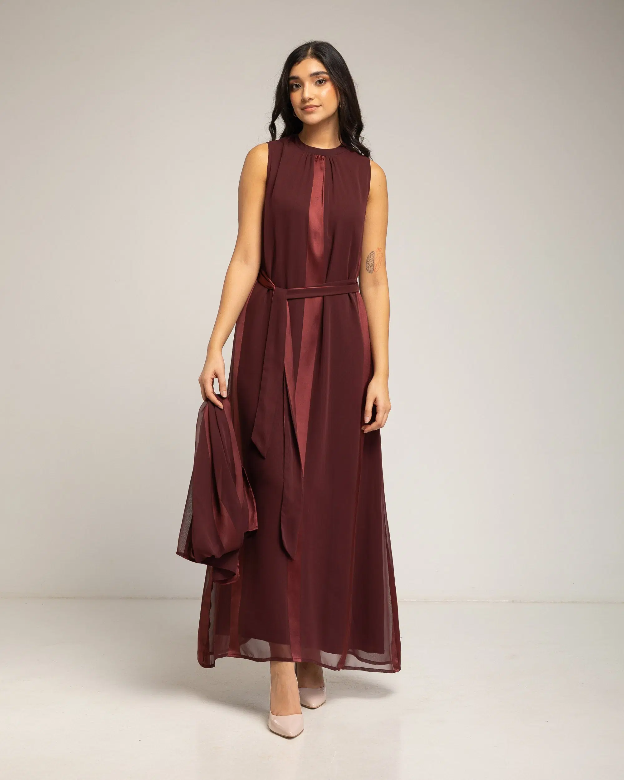 Vestido Largo Mujer Elegante Selma