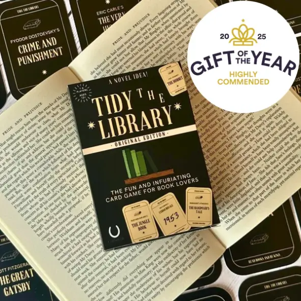 TIDY THE LIBRARY: The Original Card Game for Book Lovers