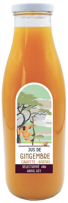 Pineapple, Ginger, and Carrot Juice 75cl