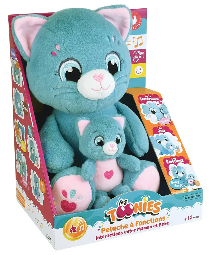 TOONIES Interactive Sound Plush Toys 26 cm Mother & Baby