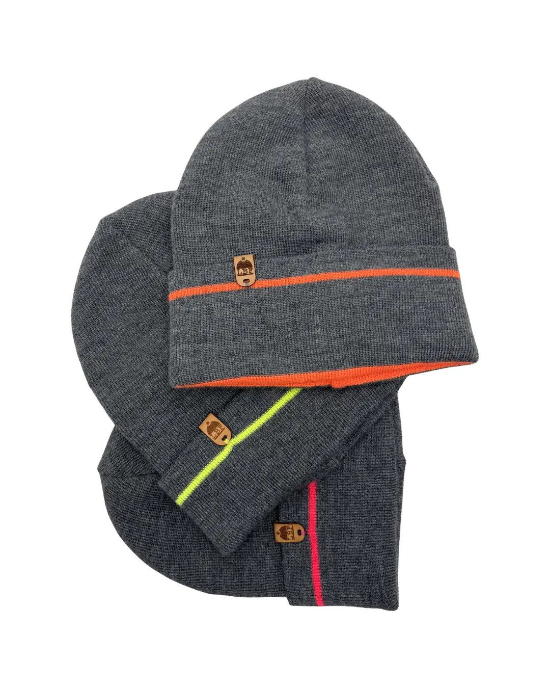 PACK  DÉCOUVERTE 3 BONNET Gris / Ligne Fluo