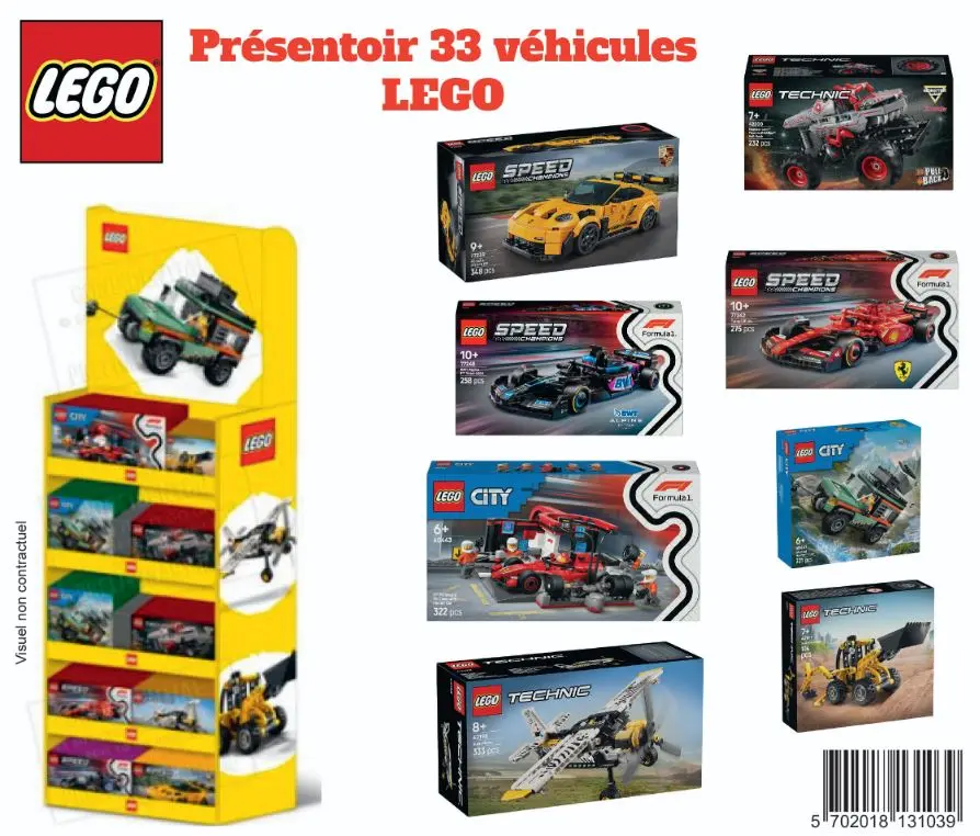 Buy wholesale LEGO - Display Stand 33 New Products 2026 - City, Technic ...