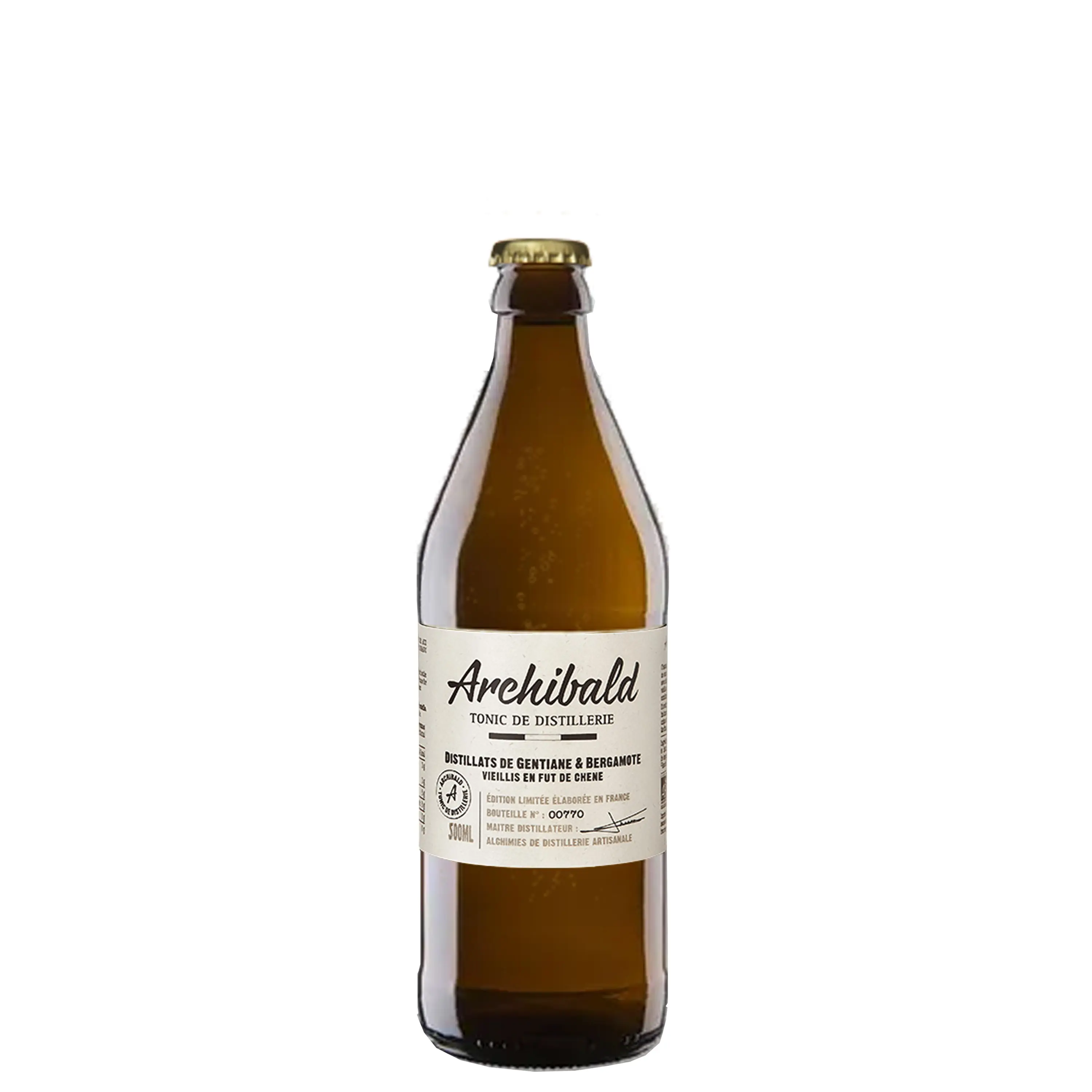 ARCHIBALD LA RESERVE CUVEE SANS ALCOOL VIEILLI EN FUT DE CHENE 500 ML BIO