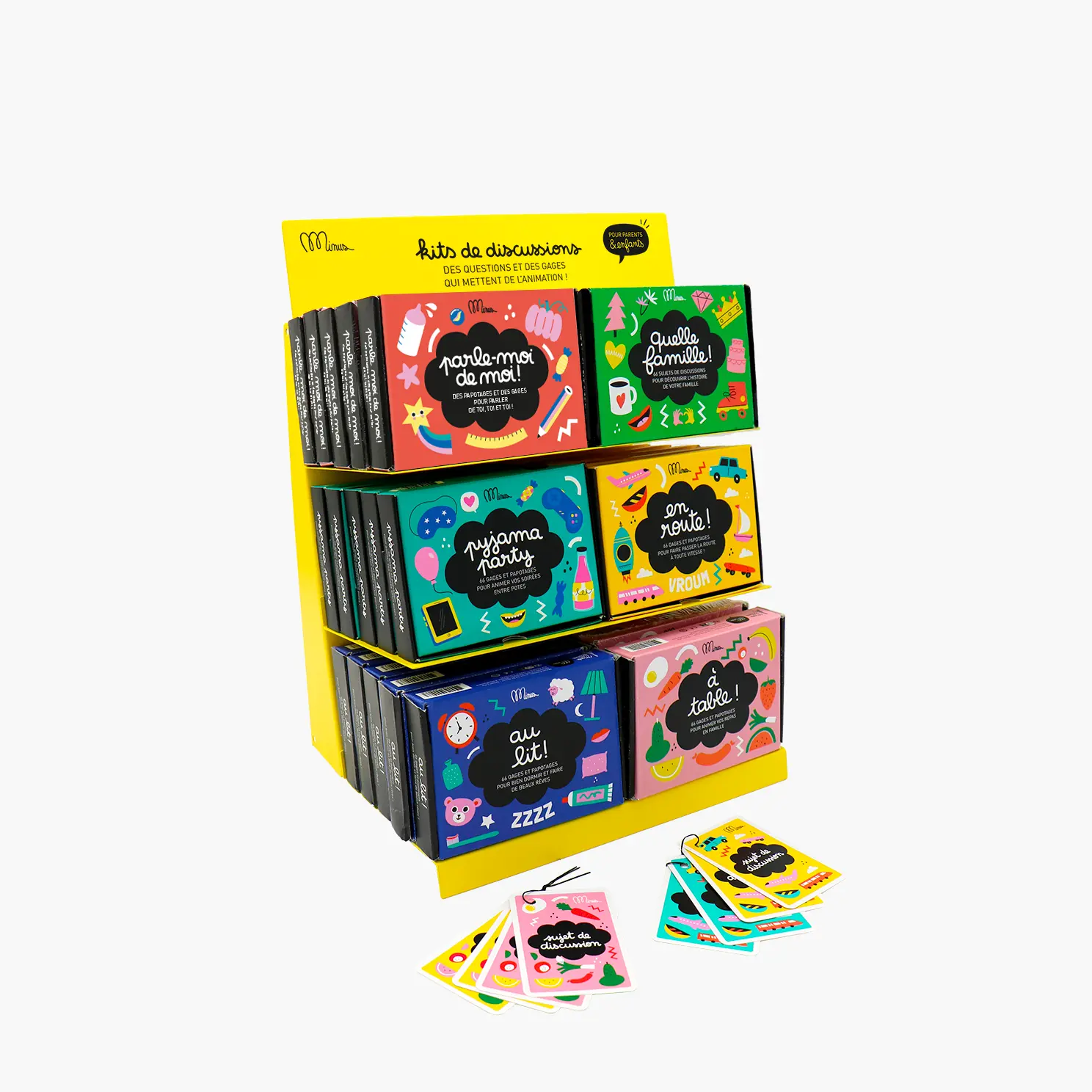 Jeux entre amis / famille - PACK KITS DE DISCUSSIONS (8 jeux)
