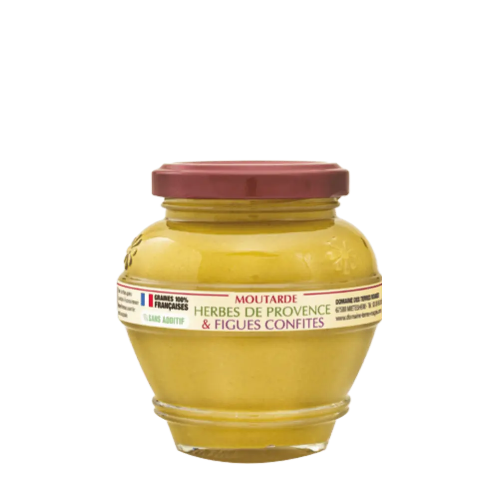 Mustard with Herbs of Provence and Candied Figs 55g