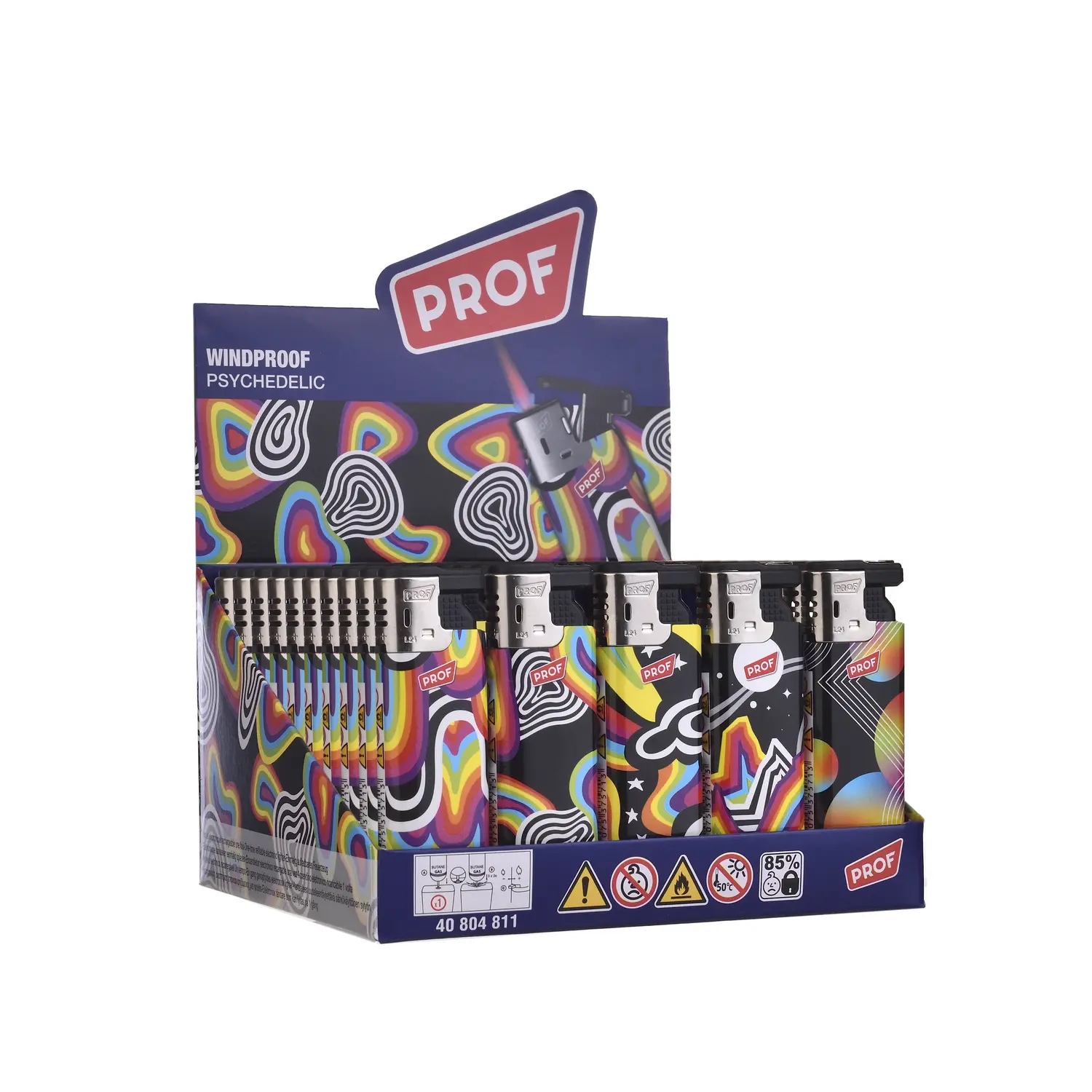 Psychedelic Windproof Lighter