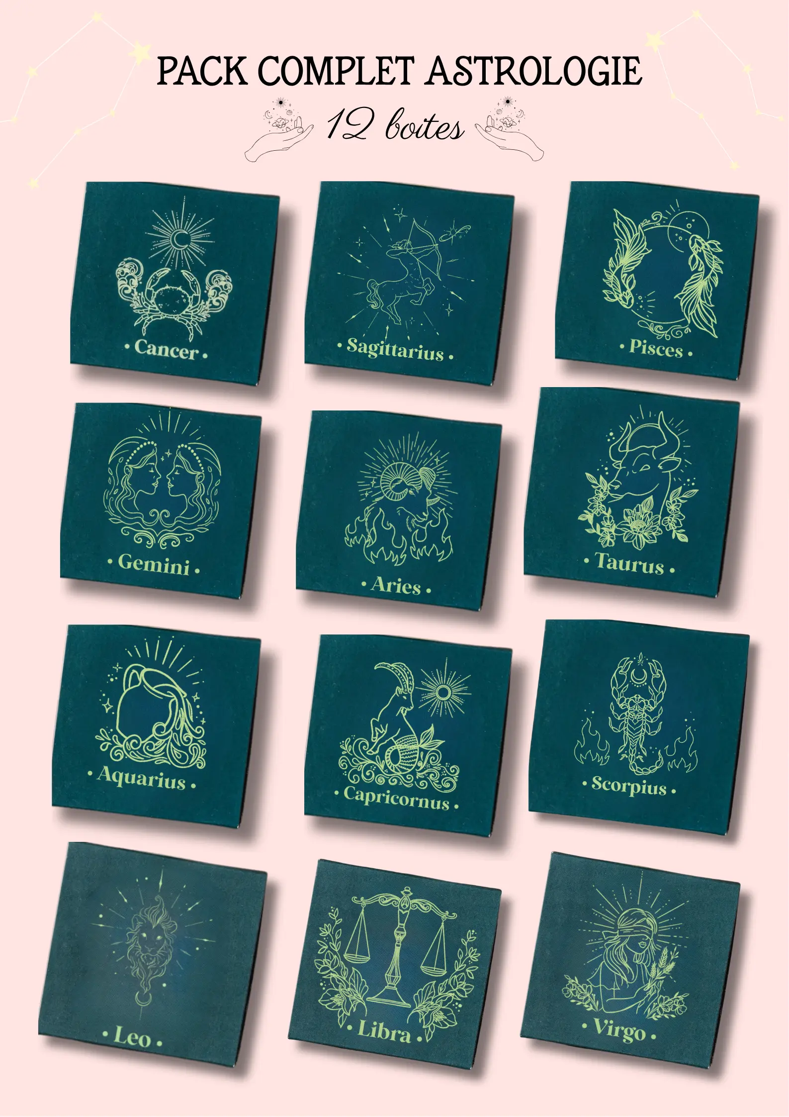 Astrologer's Pack - 12 tea boxes