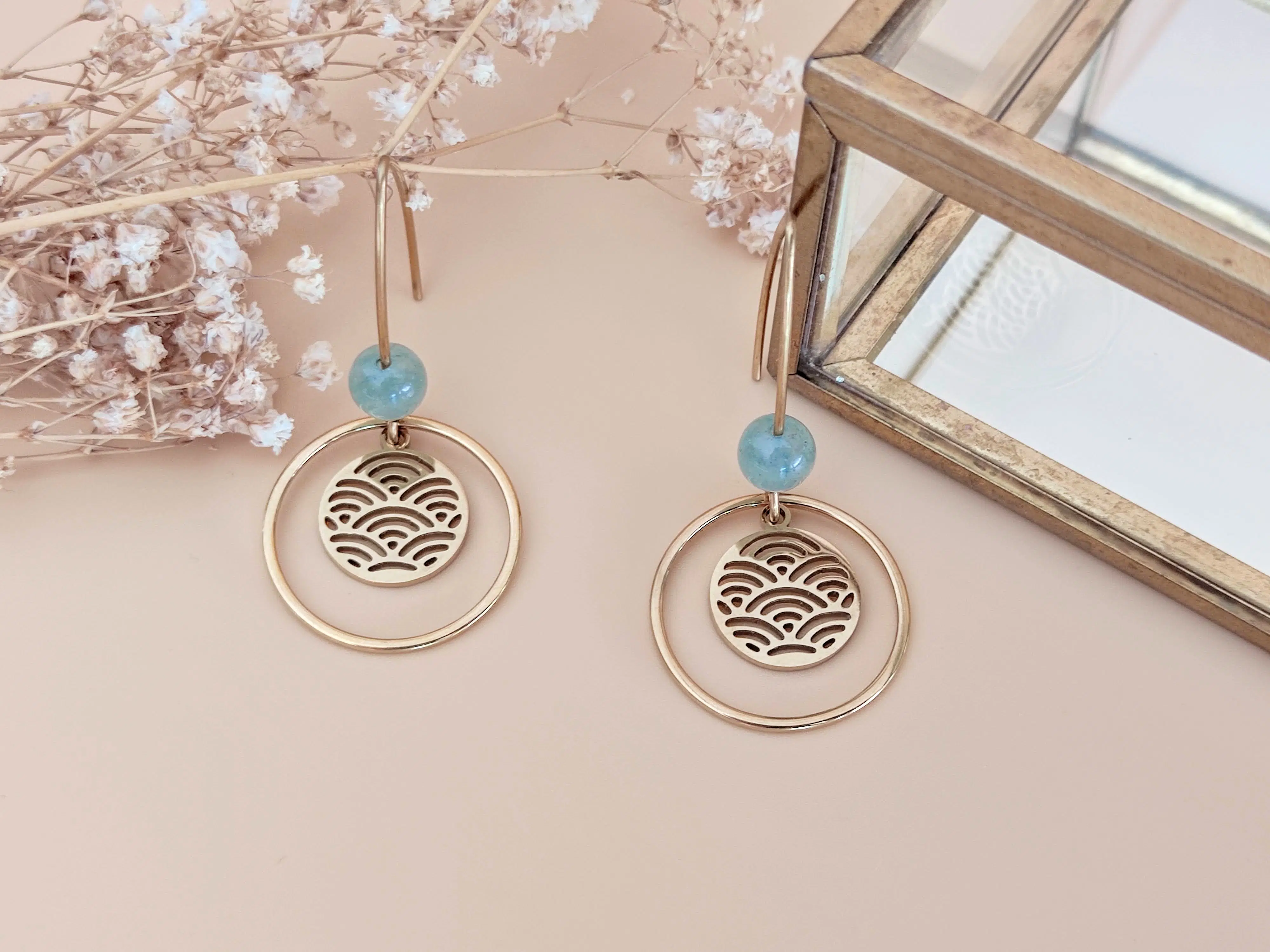 The Enchanting Aventurine Earrings